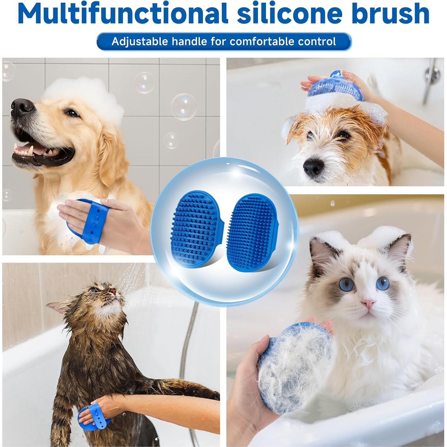 Juego de Aseo para Mascotas 11 Piezas VVWVVW con Spray