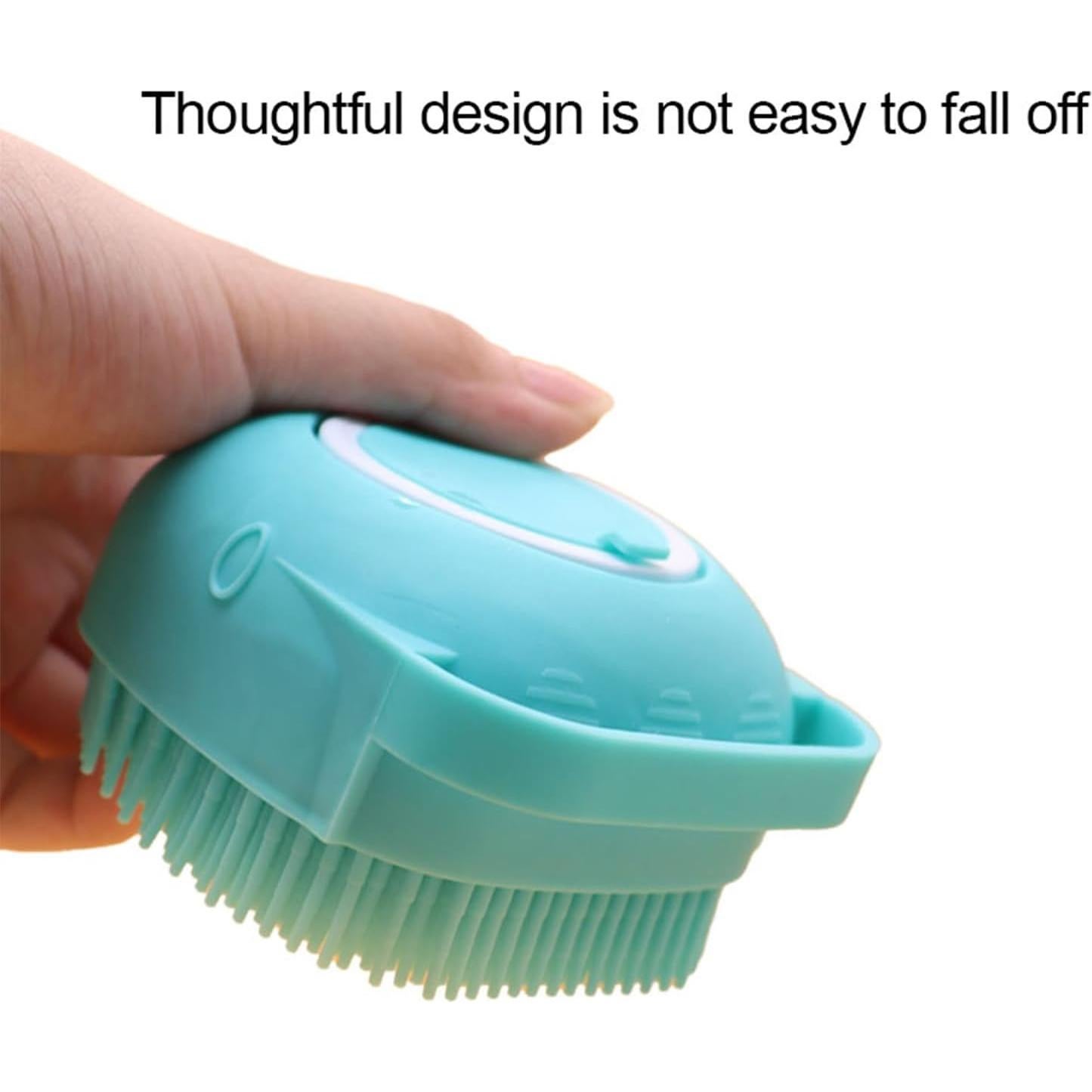 Cepillo de Baño para Perros SESA WILLIAM con Dispensador de Champú