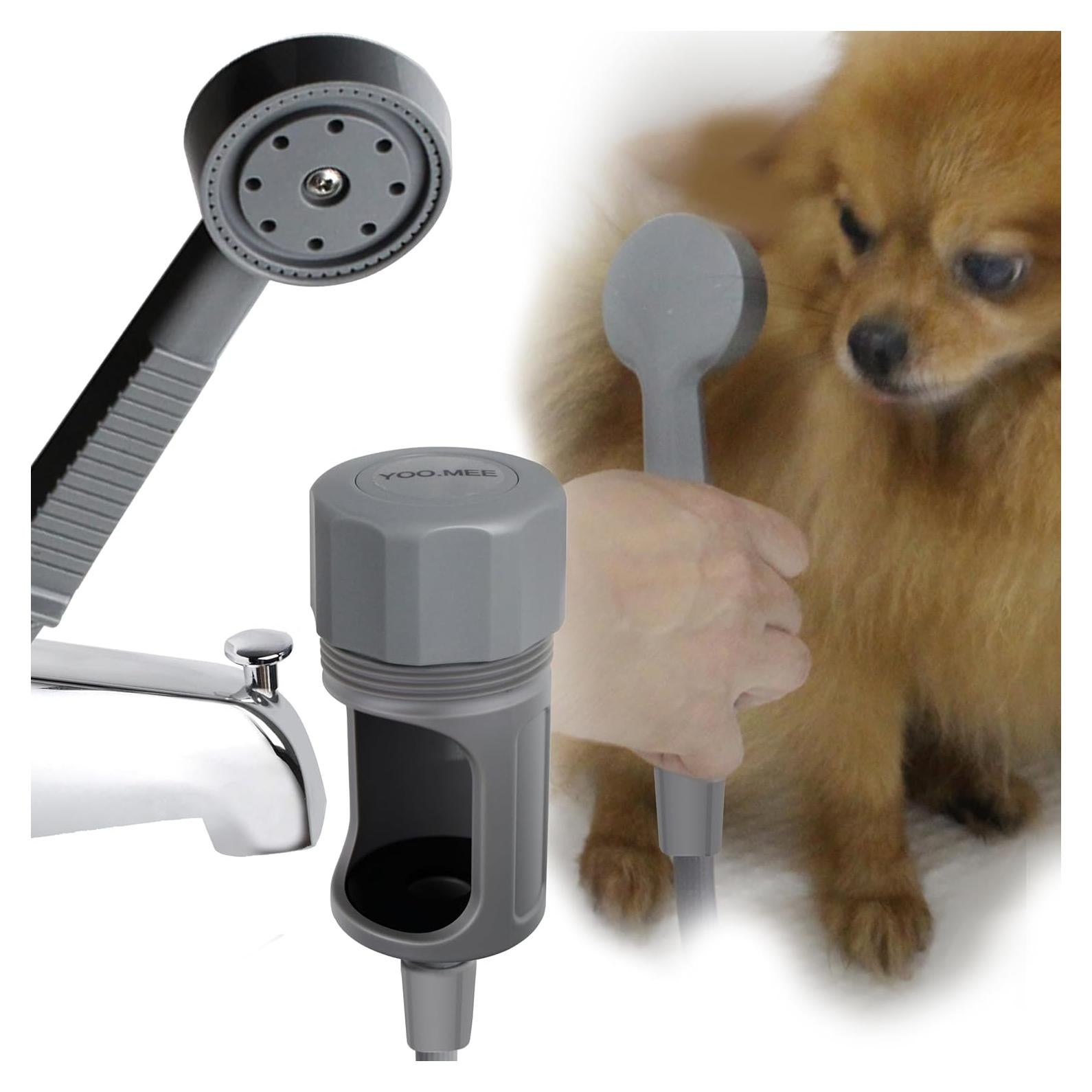 Ducha Profesional para Mascotas YOO.MEE con Desviador Frontal