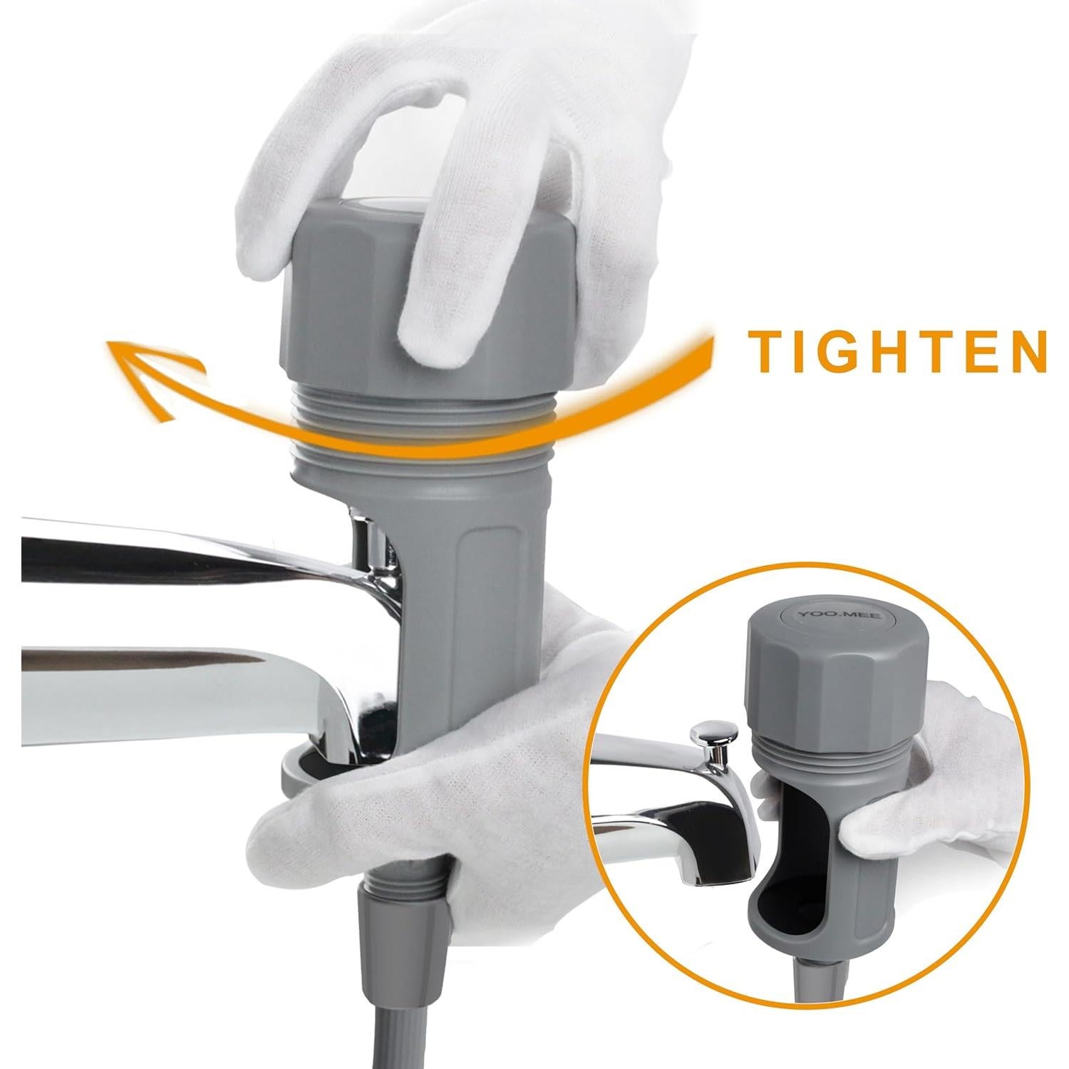 Ducha Profesional para Mascotas YOO.MEE con Desviador Frontal