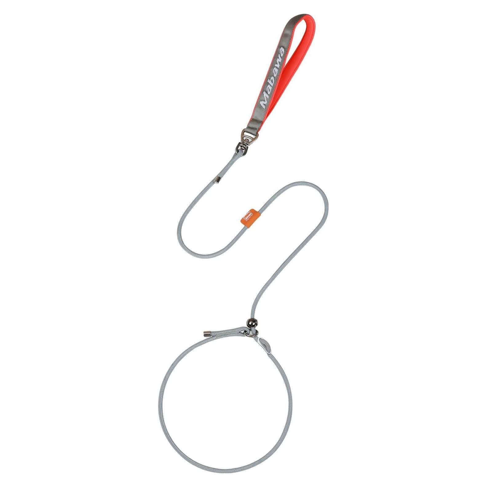 Correa Antideslizante para Perros Mabawa 1.5m Nylon Gris