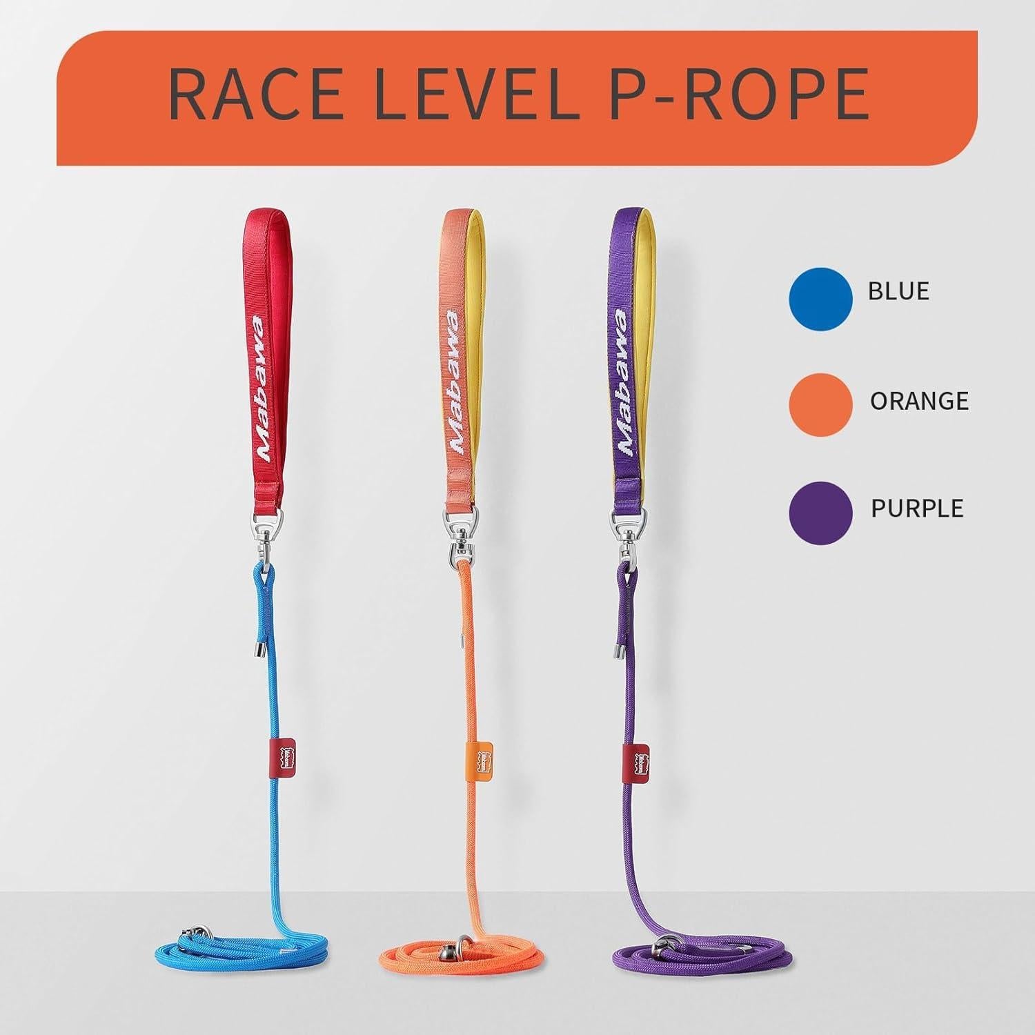 Correa Antideslizante para Perros Mabawa 1.5m Nylon Gris