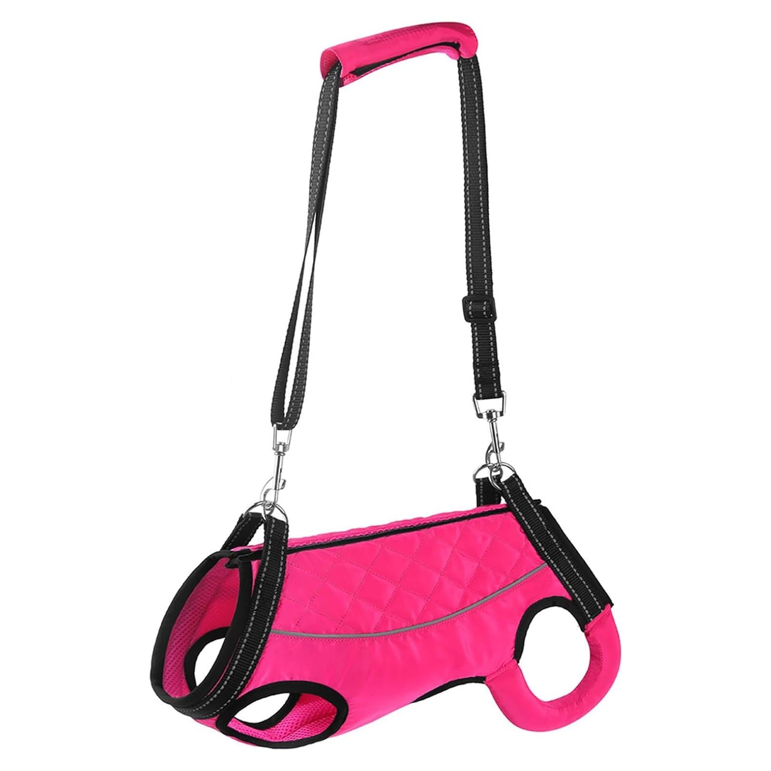 Arnés de Elevación para Perros Pequeños JUOMIIEL Rosa S