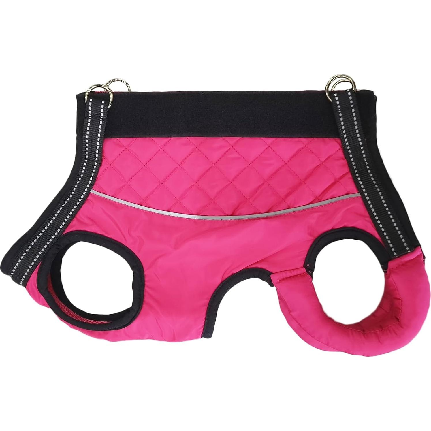 Arnés de Elevación para Perros Pequeños JUOMIIEL Rosa S