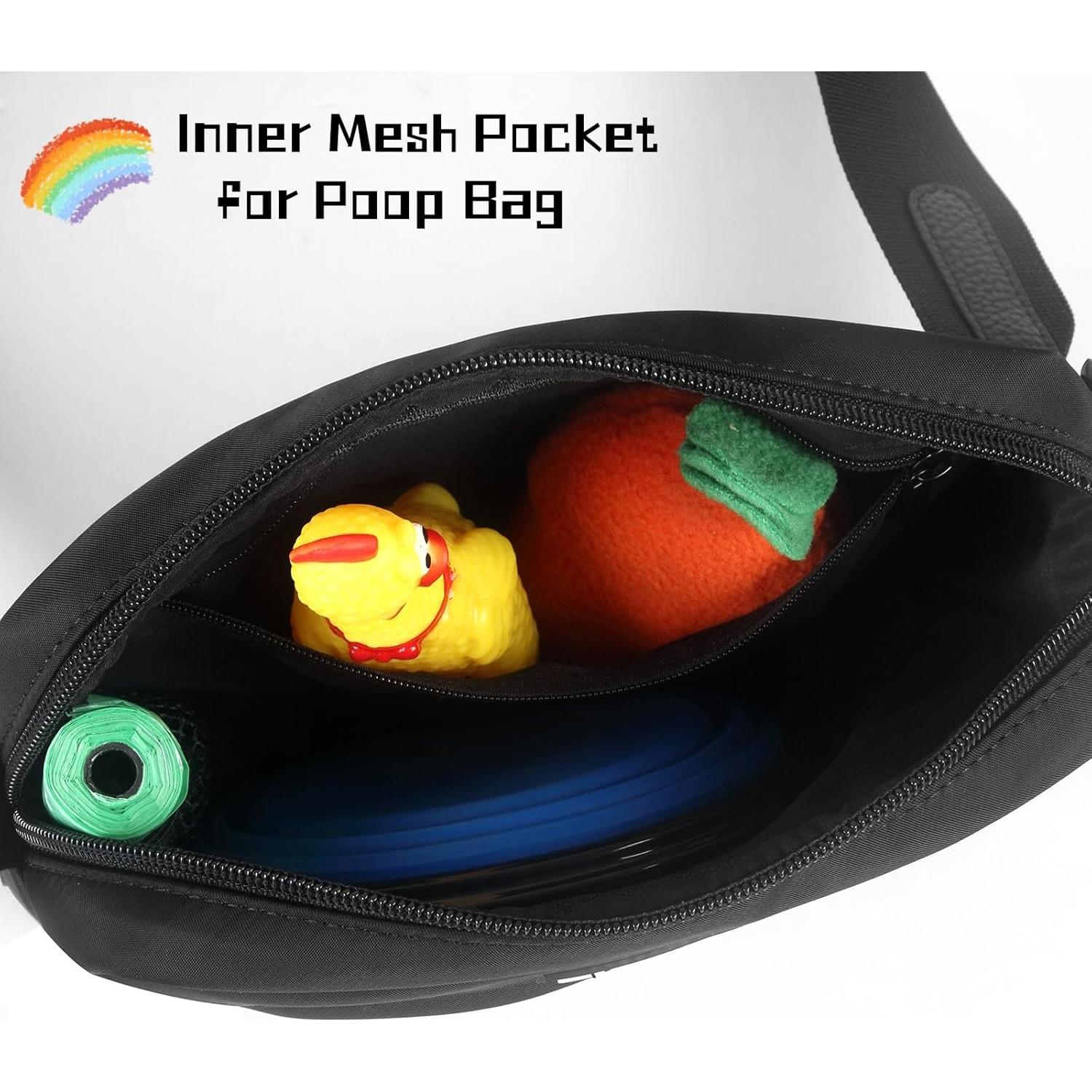 Bolsa Impermeable para Perros COOWONE con Compartimento y Dispensador