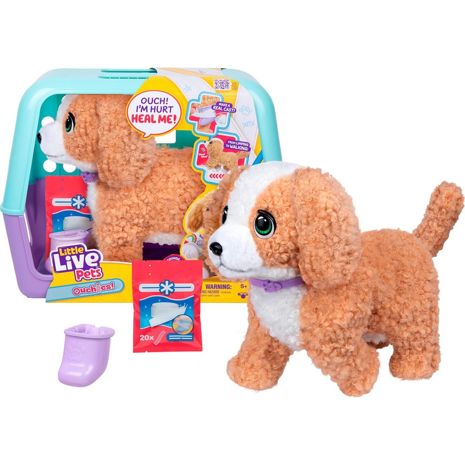 Little Live Pets Hazel Poodle Interactivo 50+ Sonidos 1.99 kg