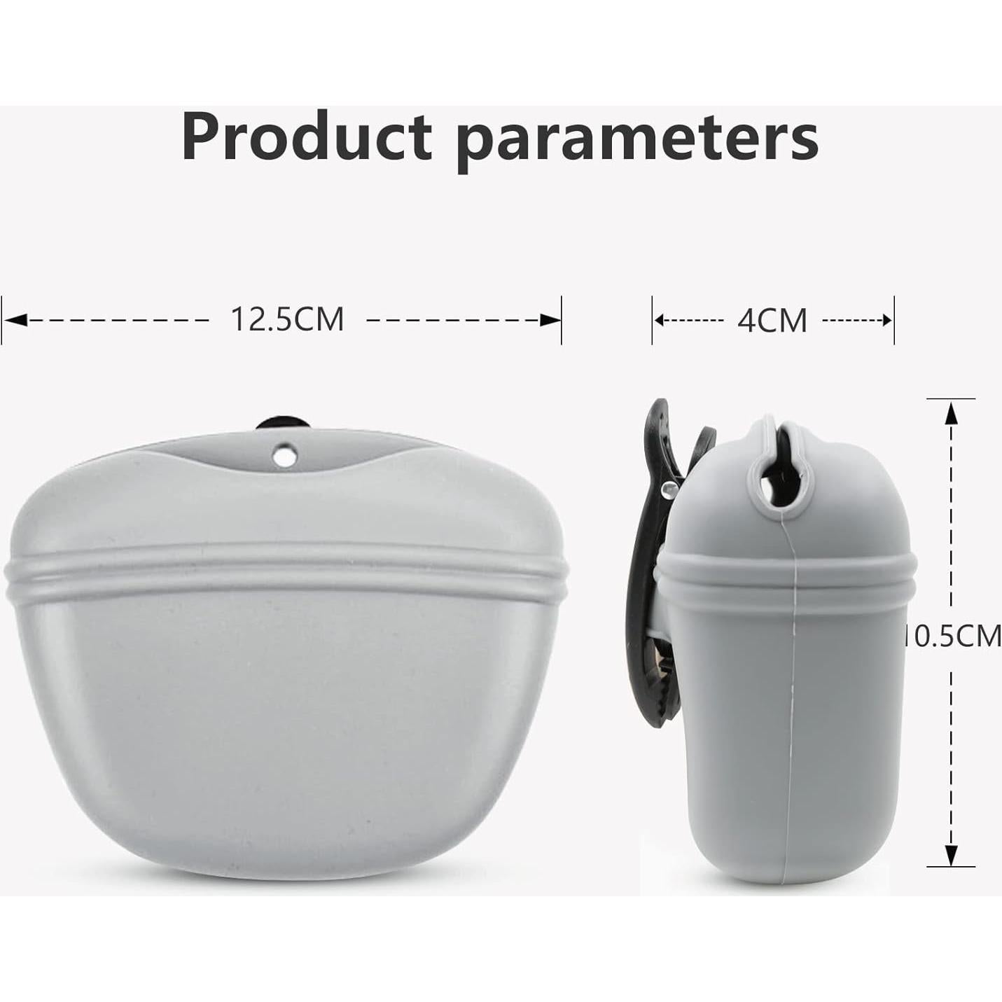 Bolsa de Golosinas para Perros MGKSHADOW - 2 Paquetes Silicona