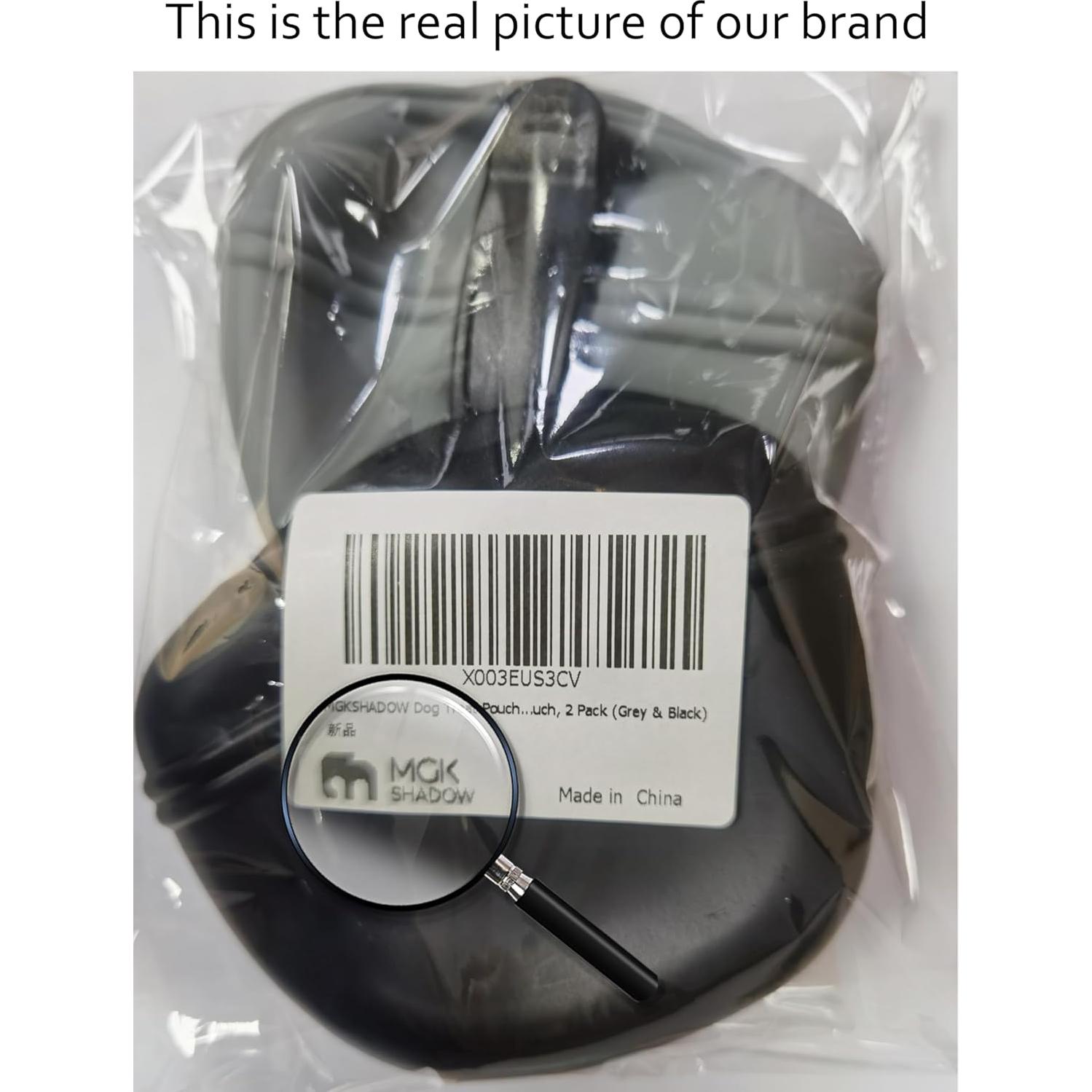 Bolsa de Golosinas para Perros MGKSHADOW - 2 Paquetes Silicona