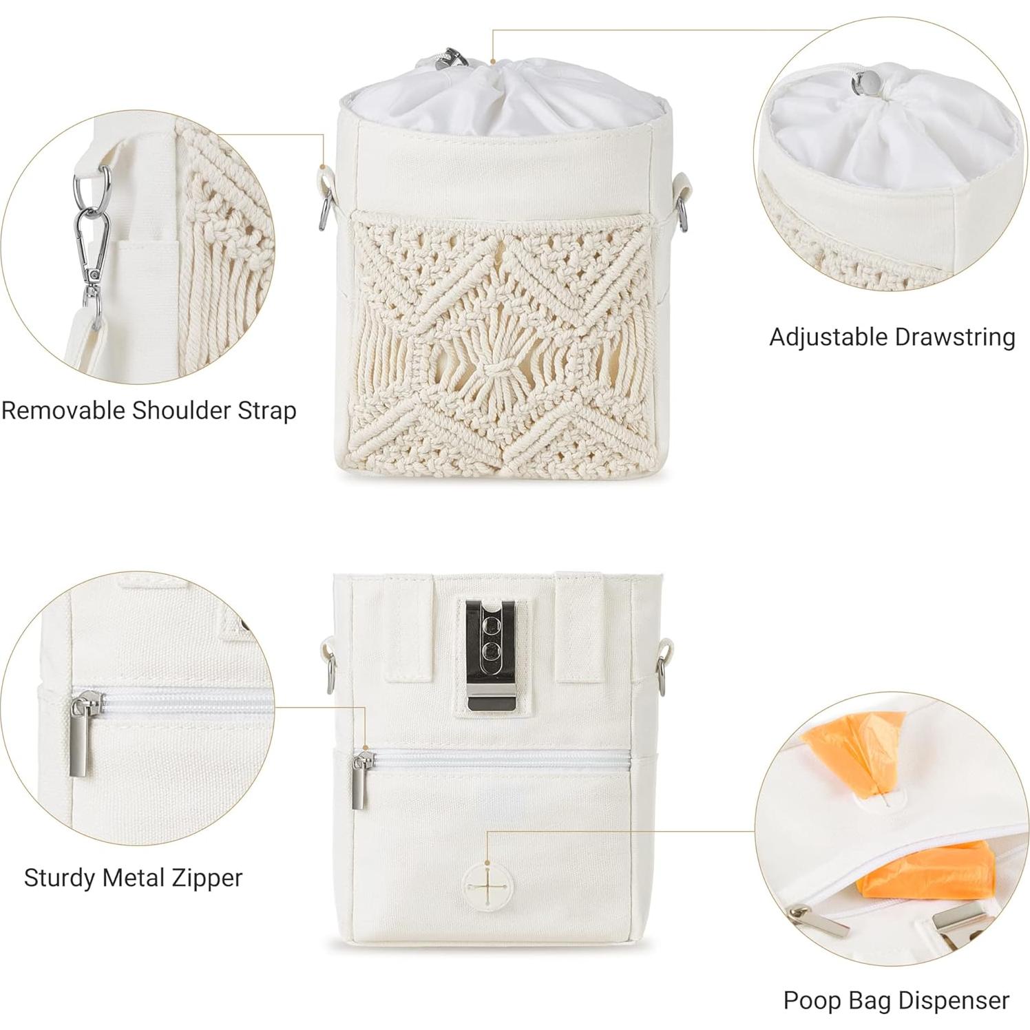 Bolsa de Golosinas para Perros Mkono - Manos Libres, Ajustable