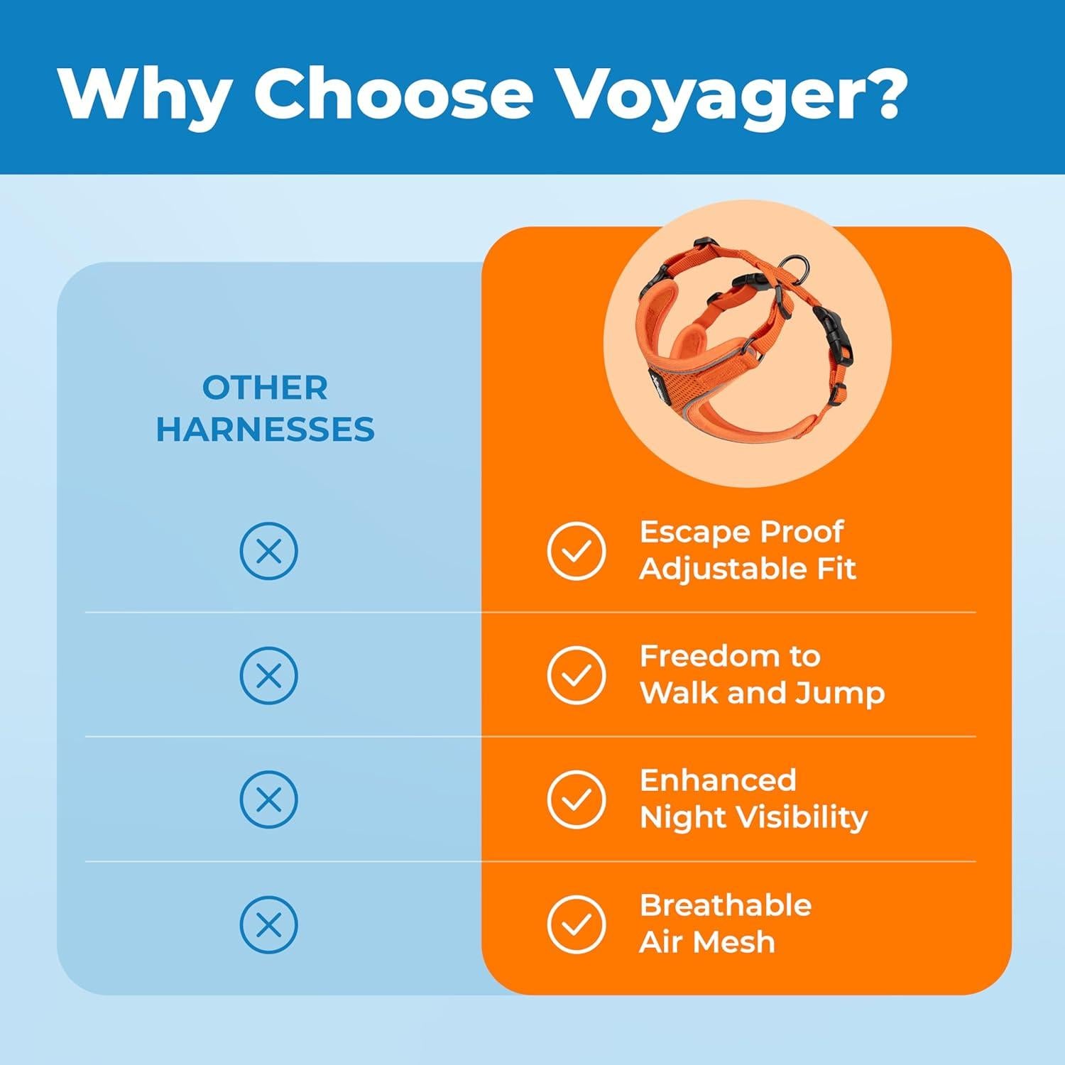 Arnés y Correa para Gato Voyager Best Pet Supplies Naranja XXS
