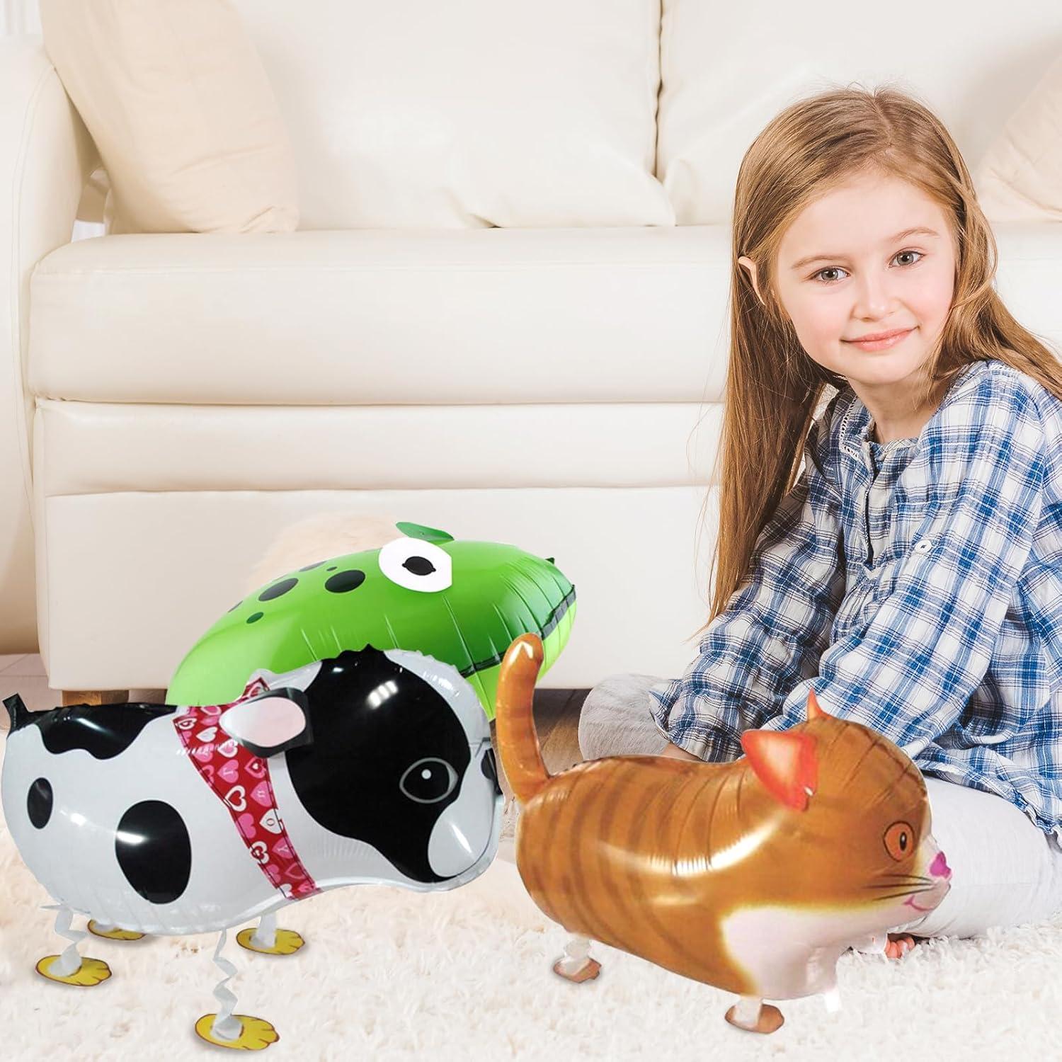 Juego de 20 Globos de Animales Caminantes CUGBO 147x104 cm