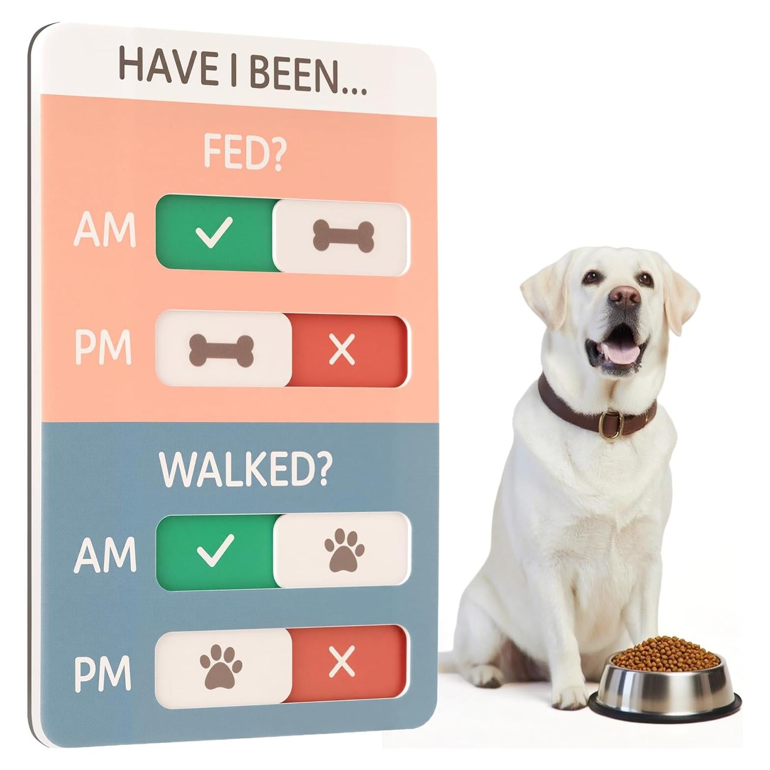 Recordatorio de Alimentación para Perros EliteSign 19.2x14cm