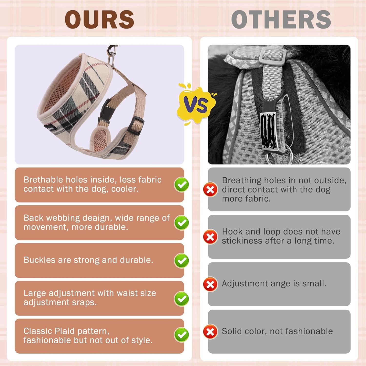 Arnés para Perros SCENEREAL Sin Tirones con Collar y Correa S