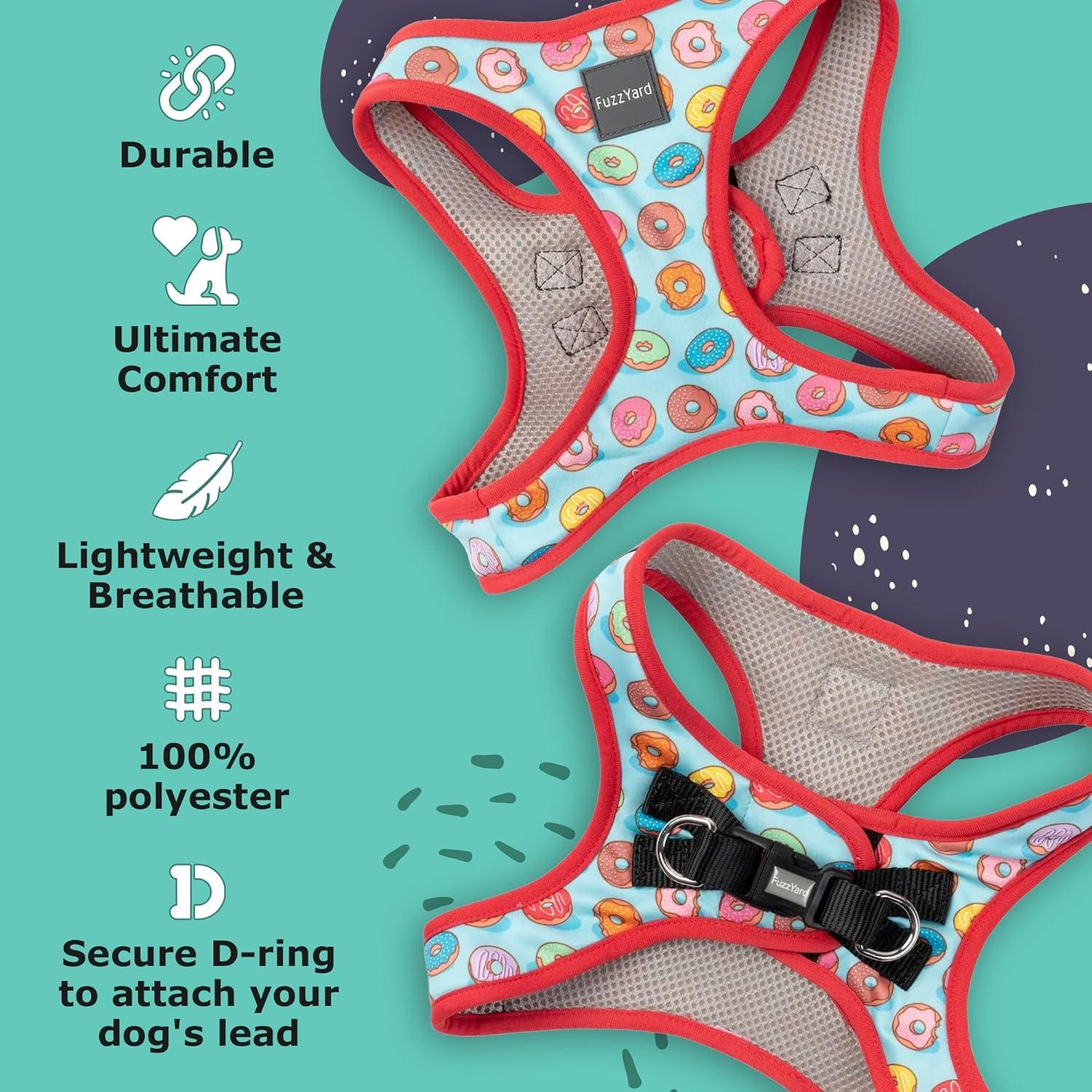 Arnés para Perros FuzzYard Me Vuelves Loco XXS Ajuste Cómodo