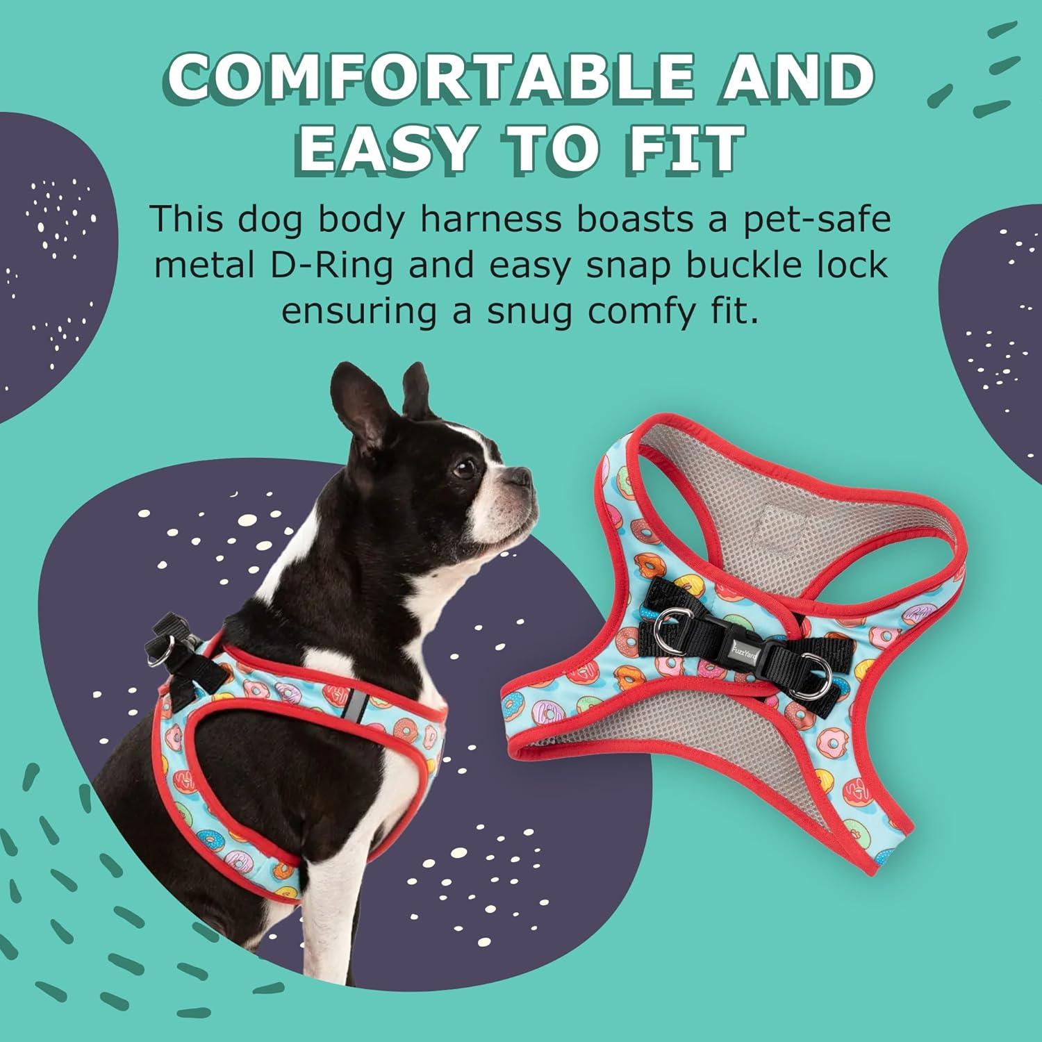 Arnés para Perros FuzzYard Me Vuelves Loco XXS Ajuste Cómodo