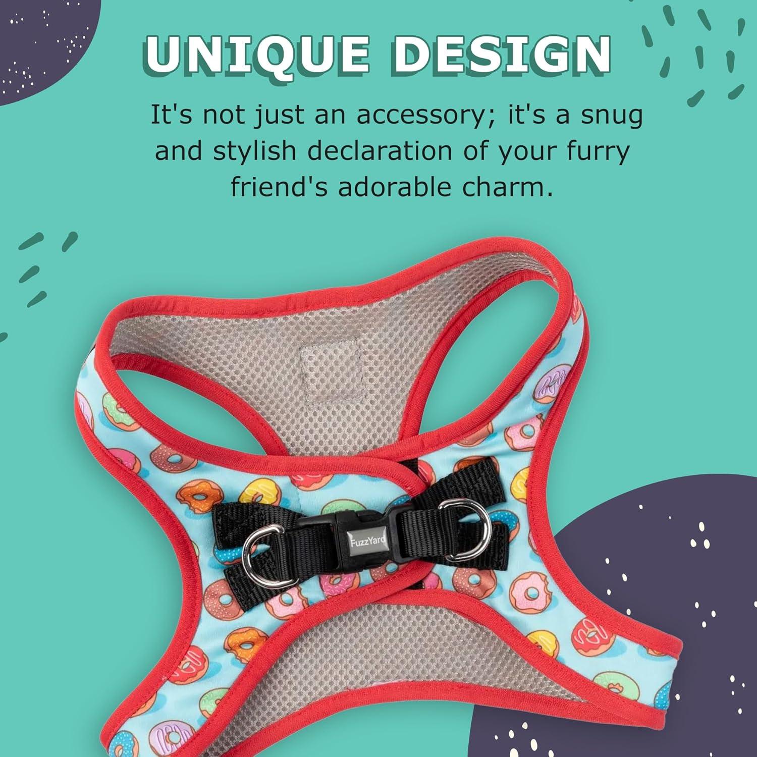 Arnés para Perros FuzzYard Me Vuelves Loco XXS Ajuste Cómodo