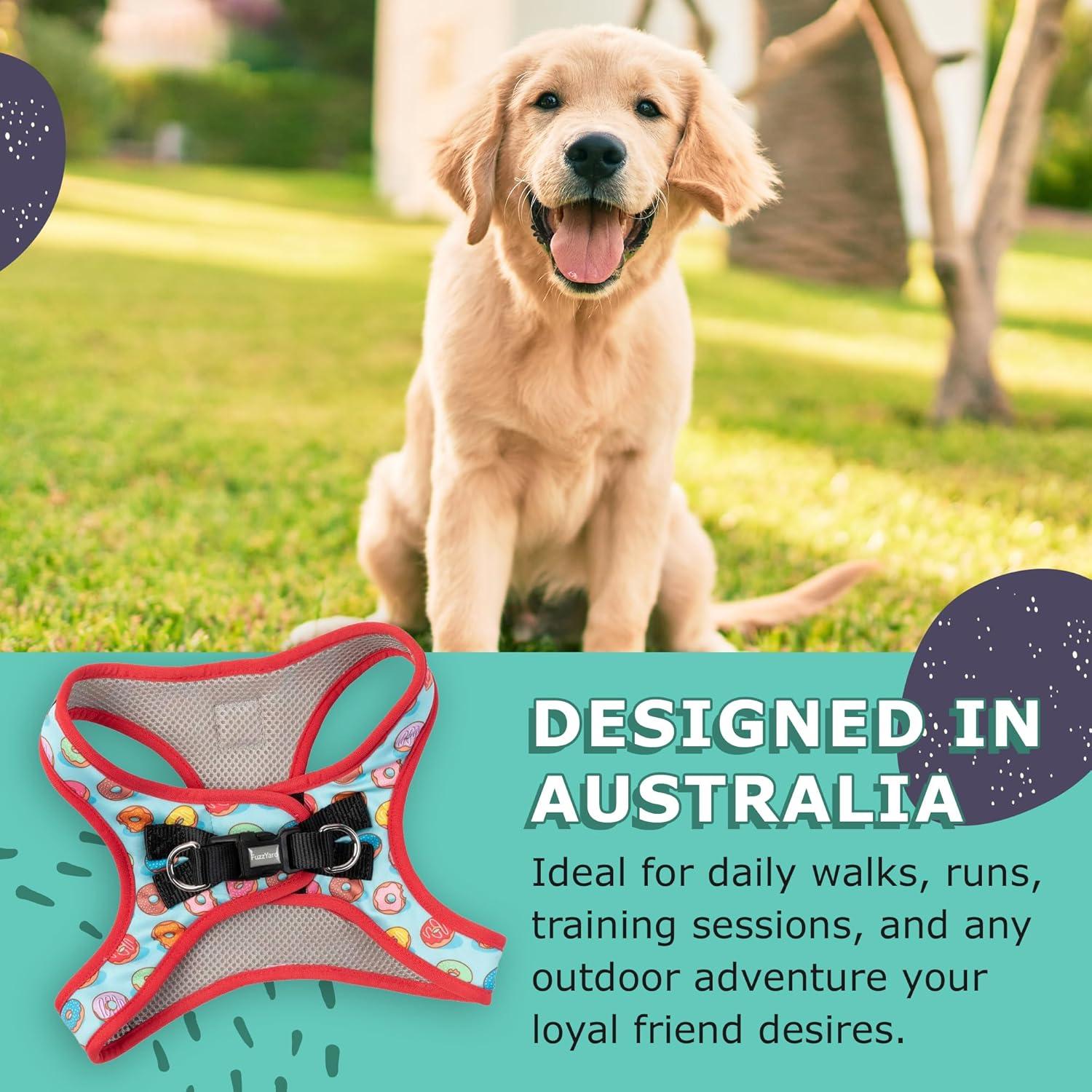 Arnés para Perros FuzzYard Me Vuelves Loco XXS Ajuste Cómodo