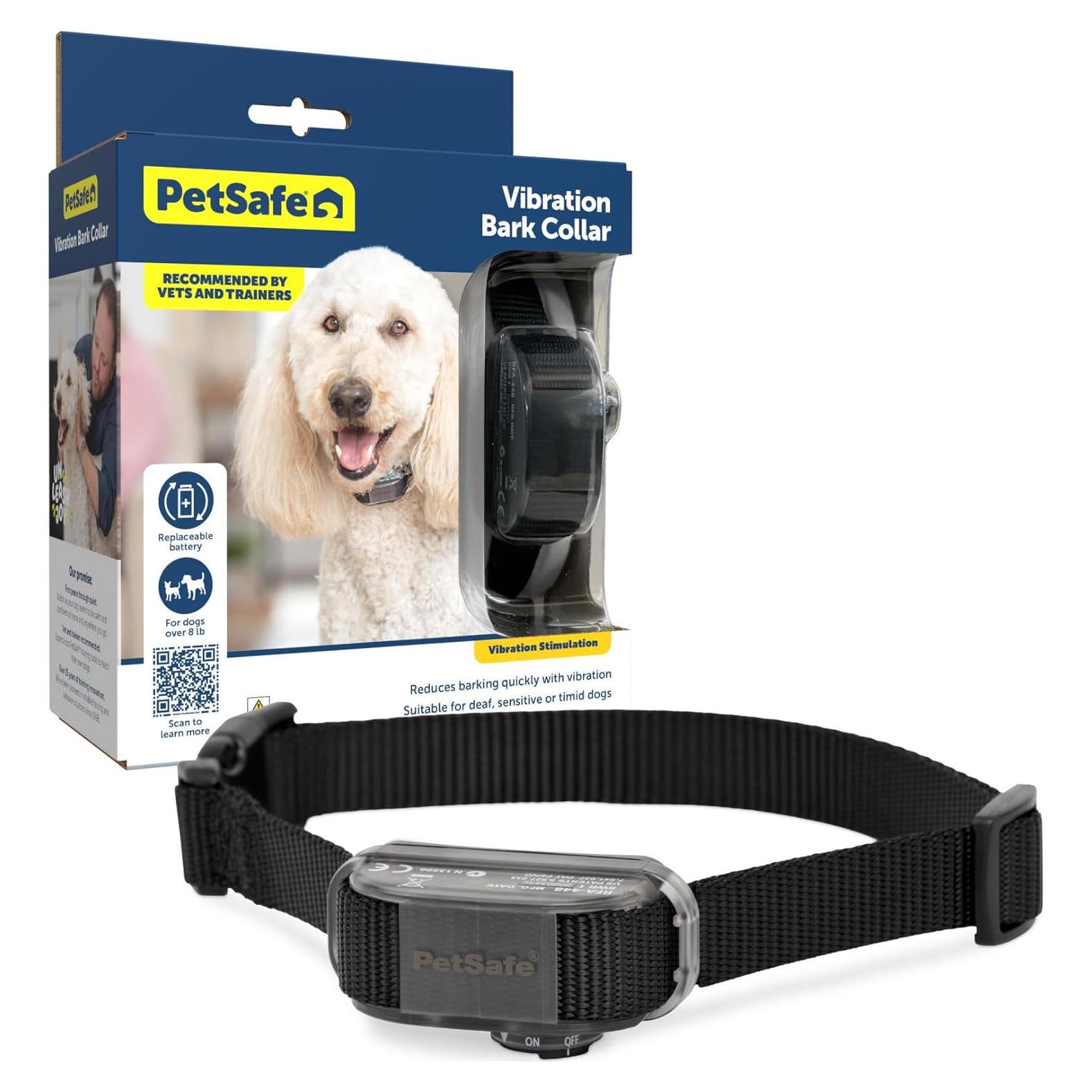 Collar Antiladridos PetSafe - Vibración Ajustable 10 Niveles