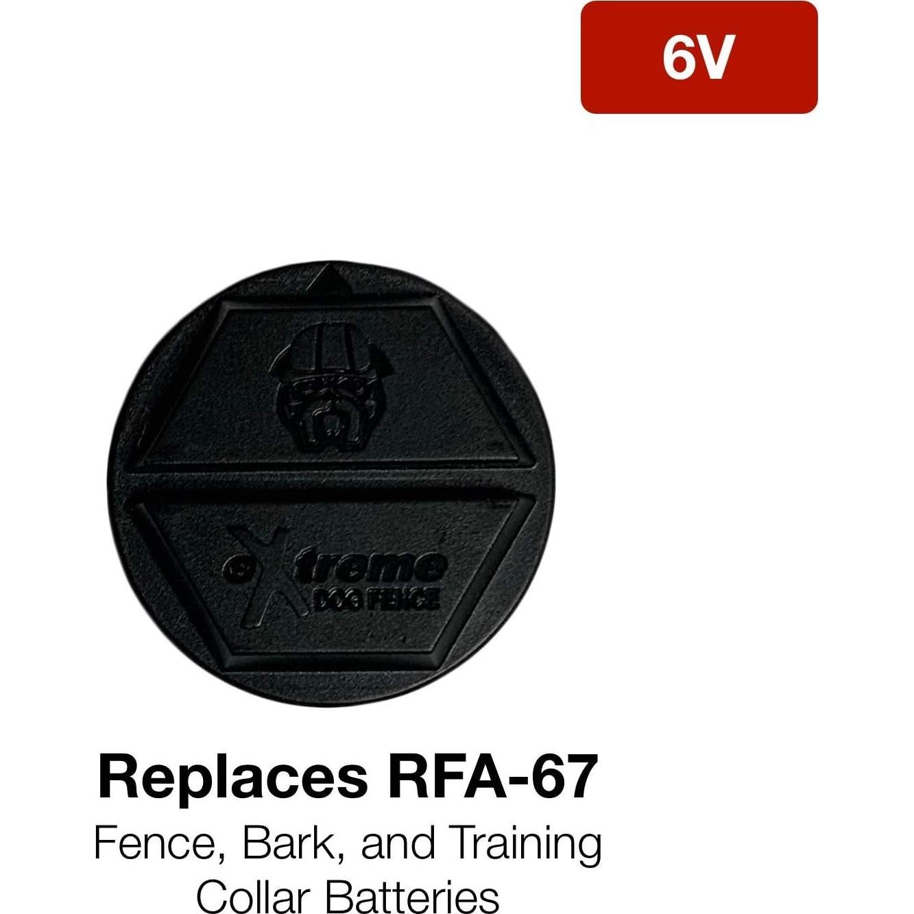 Batería de Reemplazo 6V PetSafe RFA-67 - Paquete de 2