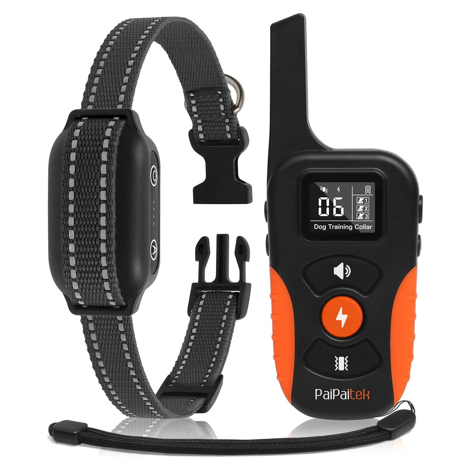 Collar Antiladridos y Entrenamiento PaiPaitek 1000m Impermeable