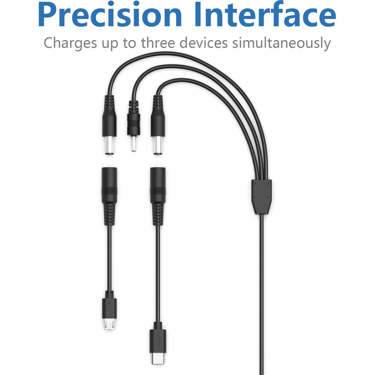 Cargador de Collar de Choque HOUTQPLE 5-en-1 USB para Perros