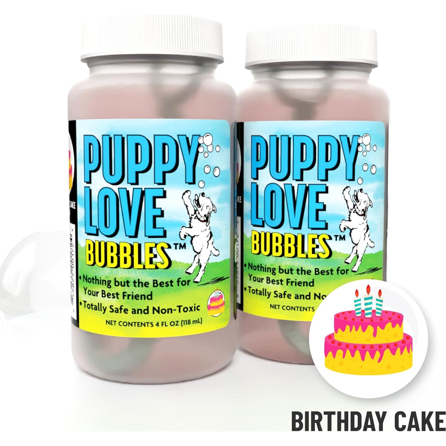 Burbujas de Amor de Cachorro - Aroma Pastel Cumpleaños - 2x4oz