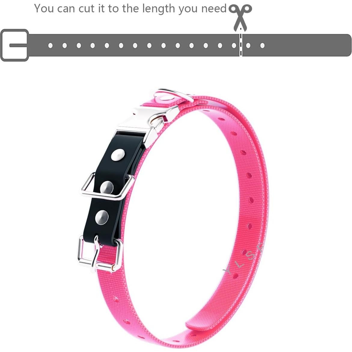 Correa de Perro Bungee YLSF Ajustable 1.9 cm Rosa Impermeable