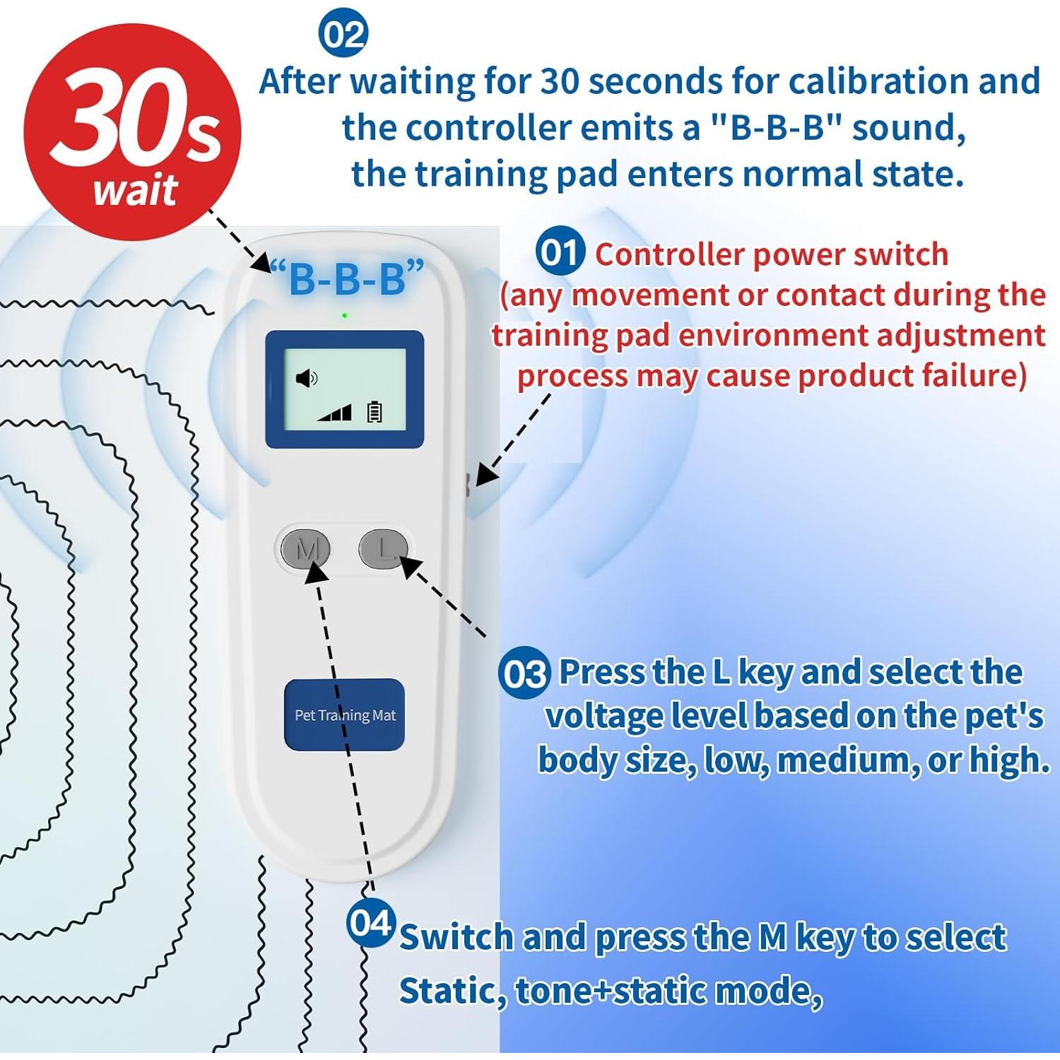 Alfombra de Choque para Mascotas Petnais 150cm - Entrenamiento Antirrasguños