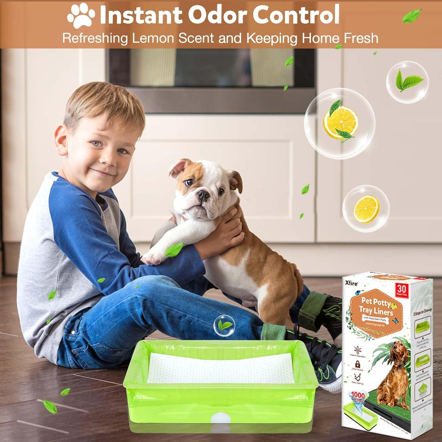 Forros Desechables para Inodoro de Perros Xfire 30 Unidades