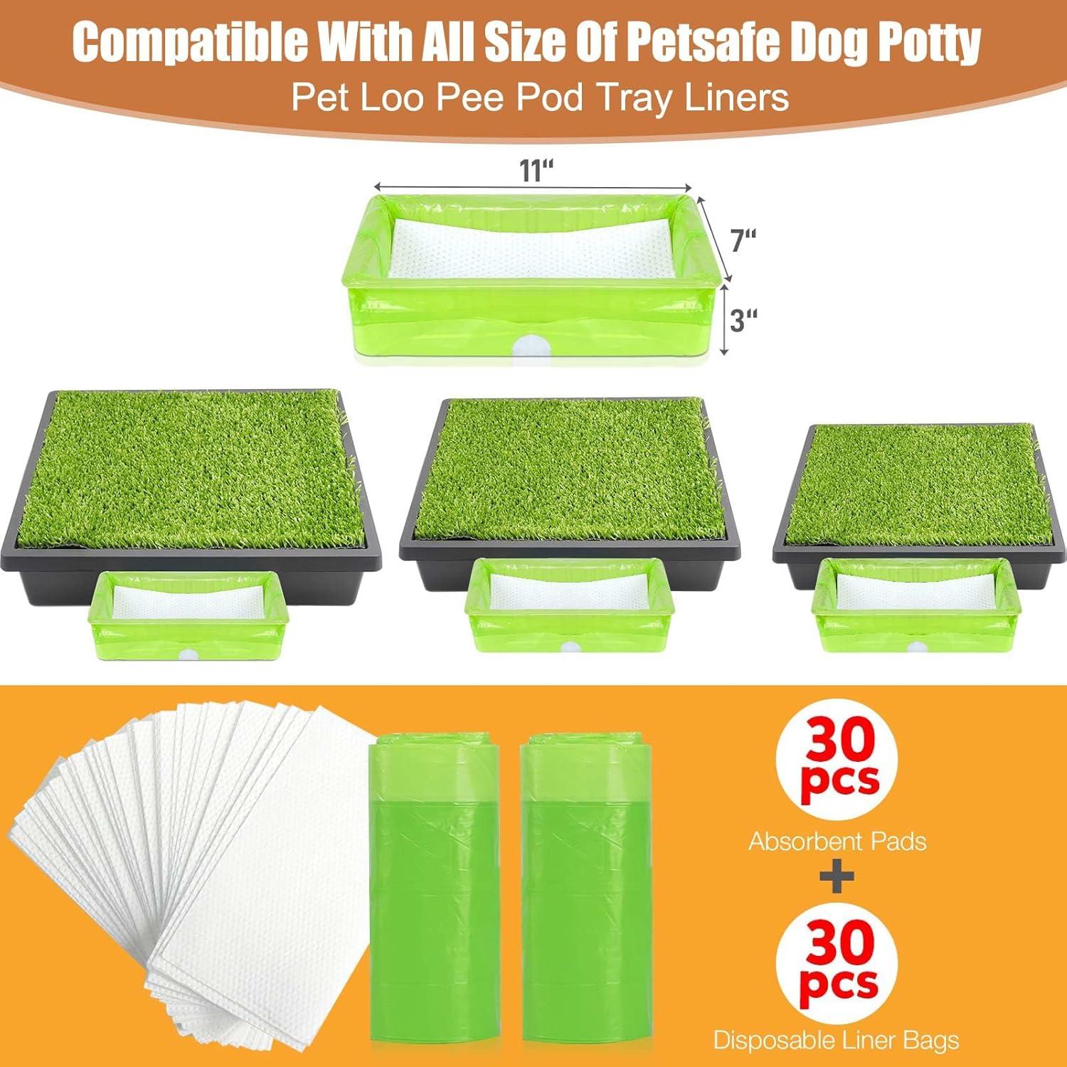 Forros Desechables para Inodoro de Perros Xfire 30 Unidades