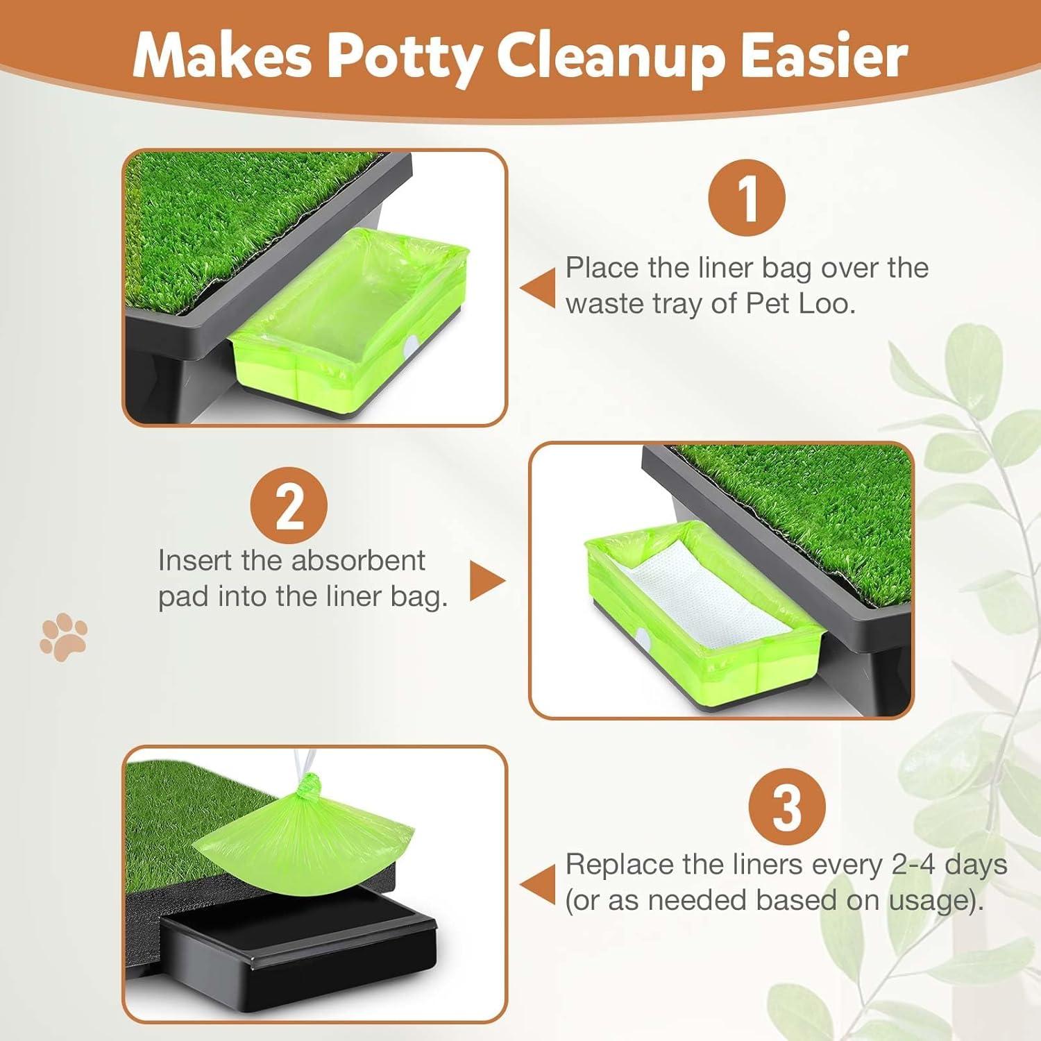 Forros Desechables para Inodoro de Perros Xfire 30 Unidades