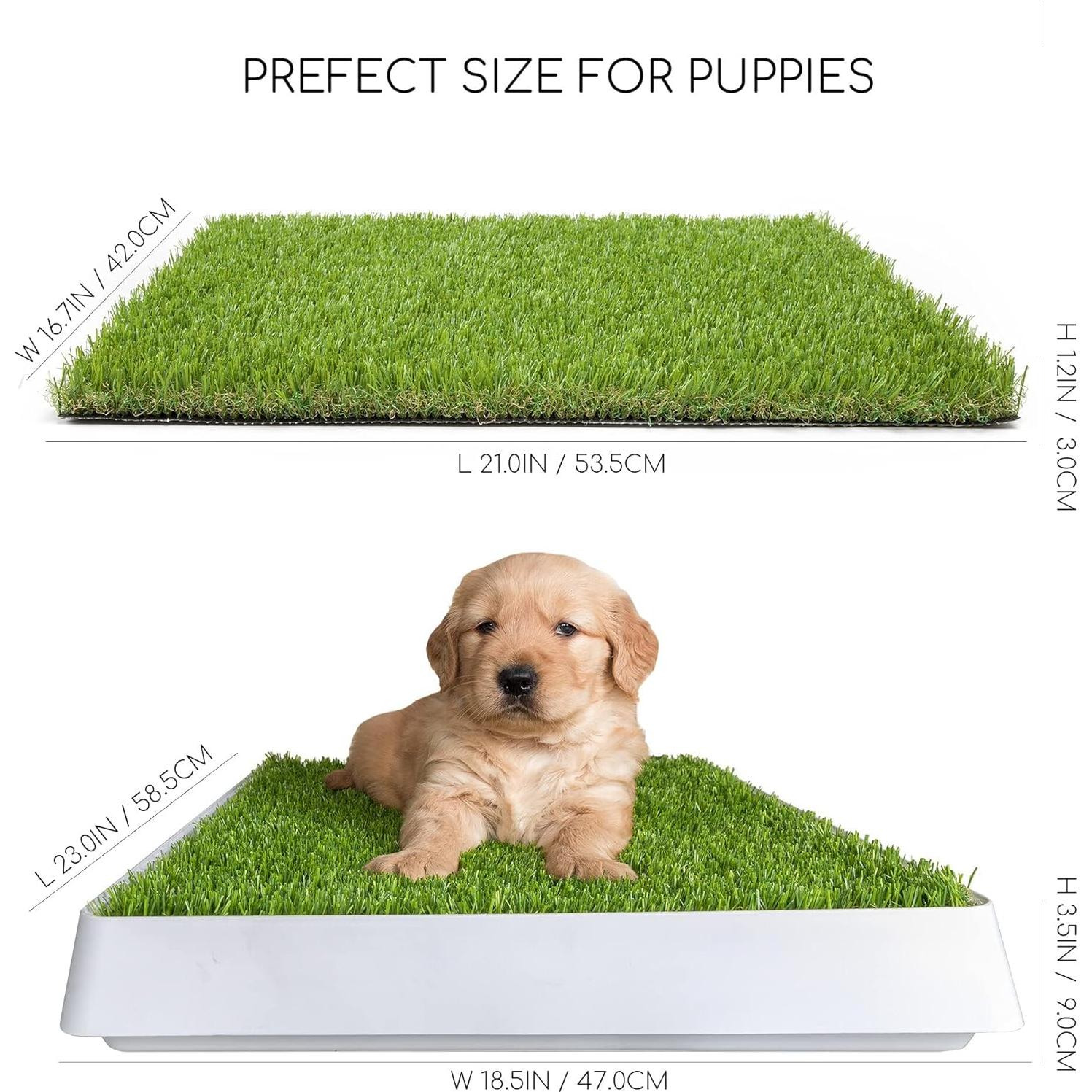 Inodoro para Perros SUNTURF STF003-TR con Hierba Artificial