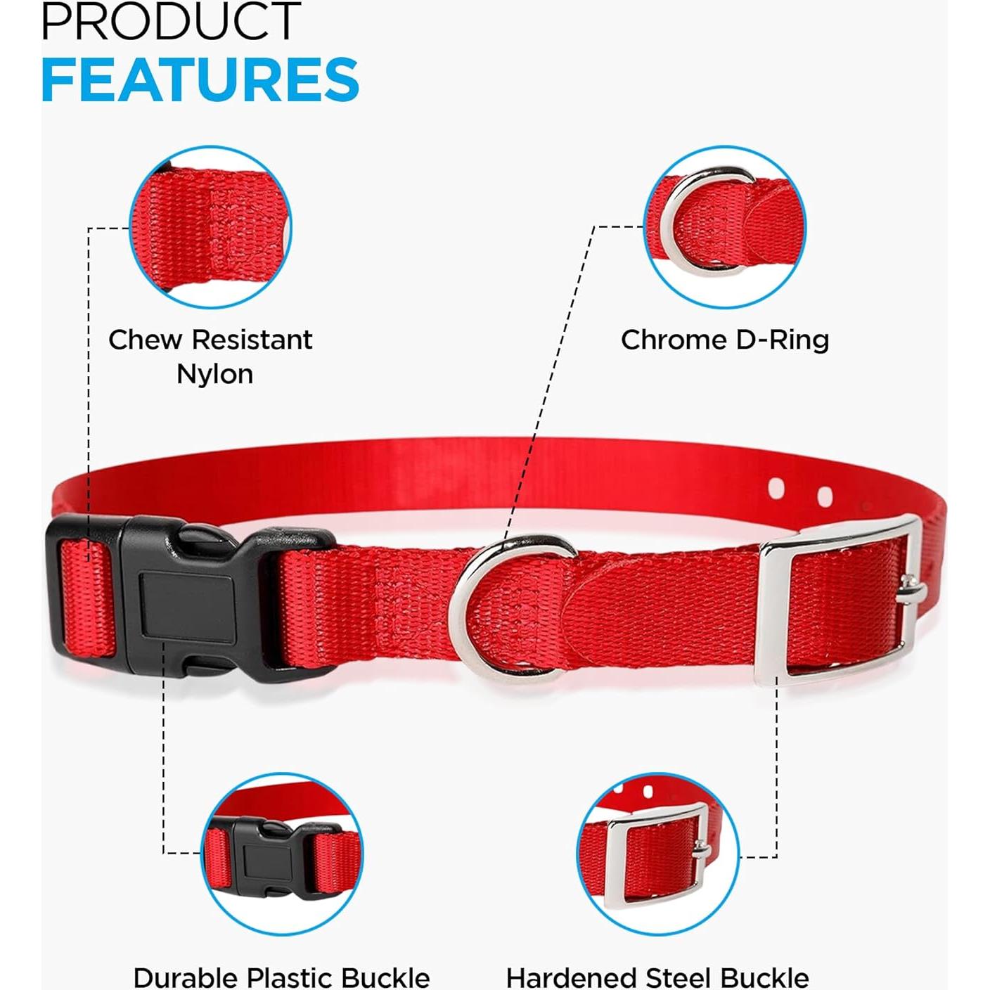 Correa de Reemplazo para E-Collar Gracie To The Rescue 2.54 cm Púrpura