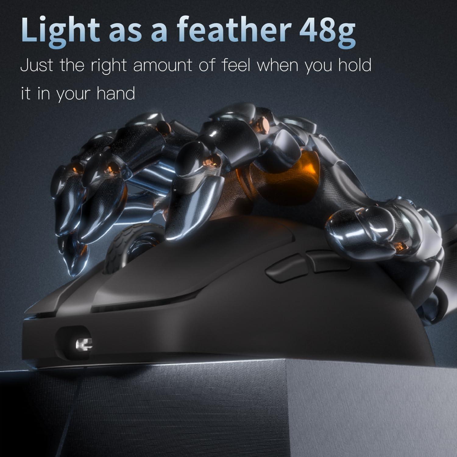 MOTOSPEED X1 Ratón Inalámbrico para Juegos 26000DPI Negro