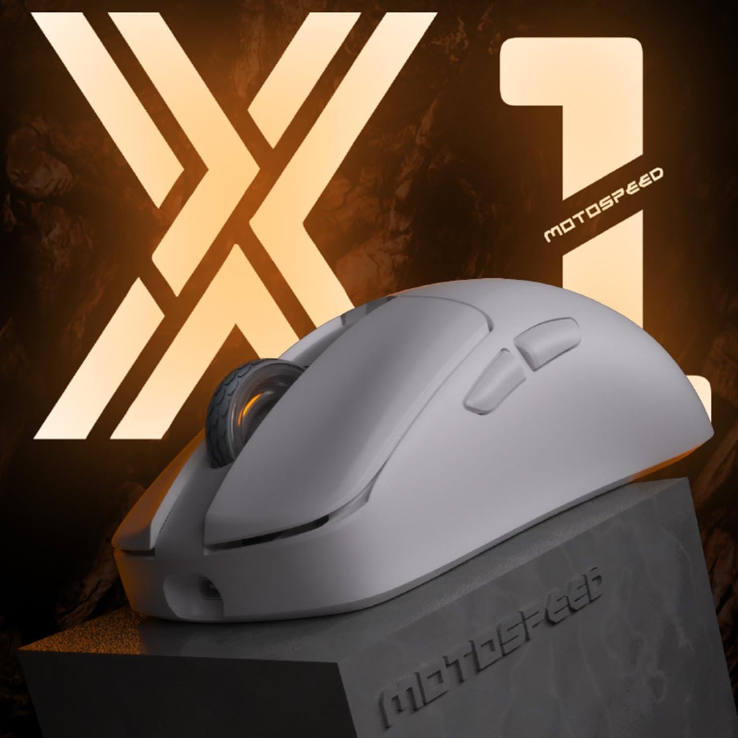 MOTOSPEED X1 Ratón Inalámbrico para Juegos 26000DPI Negro