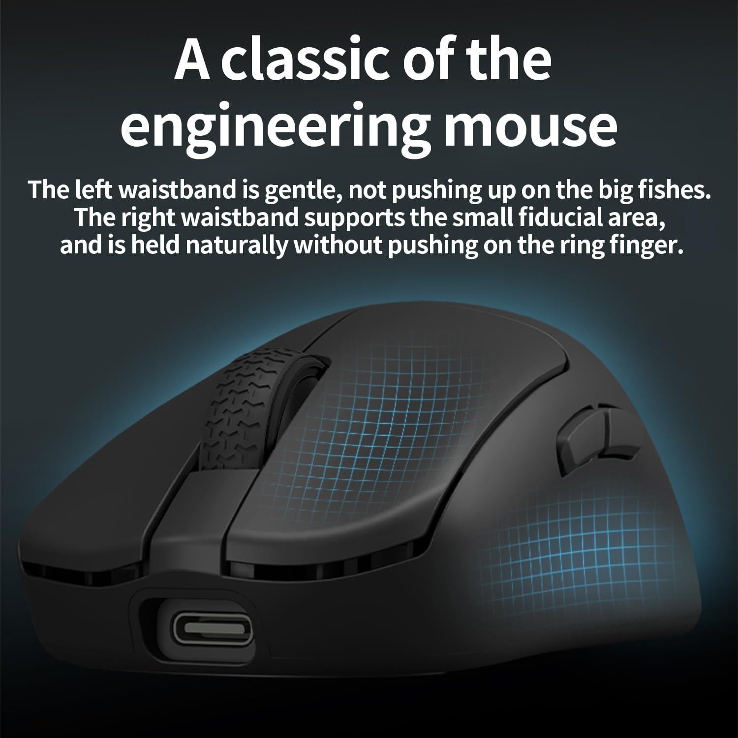 Ratón Gaming Inalámbrico Darmoshark N7MAX 30000DPI 5 Botones