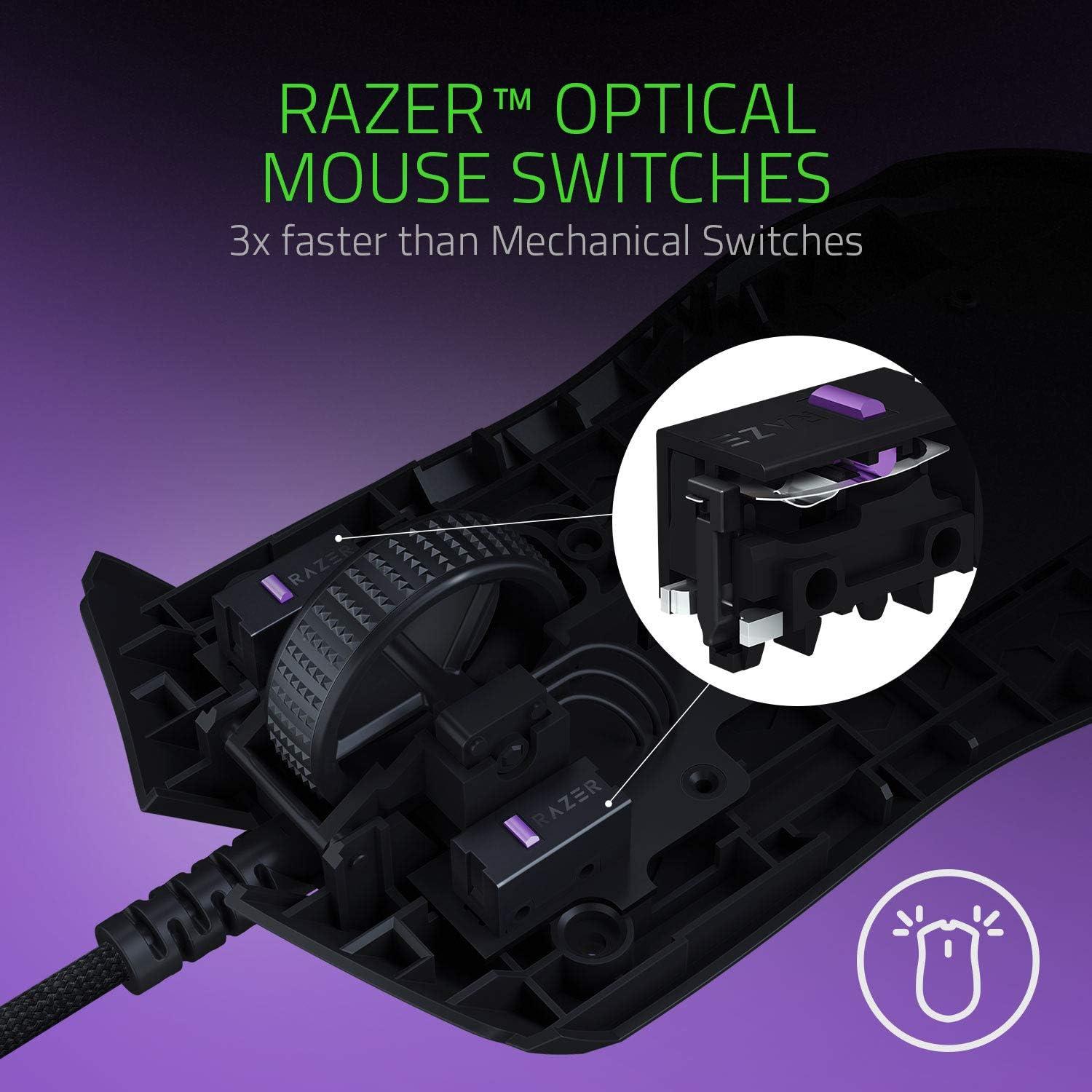 Razer Viper Mini Ratón Gaming Ambidextro 16K DPI Rosa Cuarzo