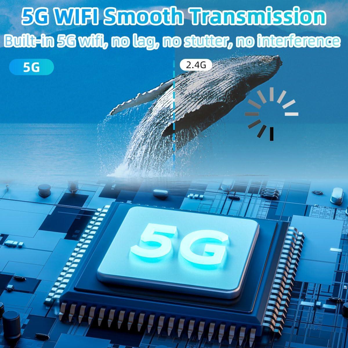 Transmisor y Receptor HDMI Inalámbrico DOBVDLA 30m 4K 1080P