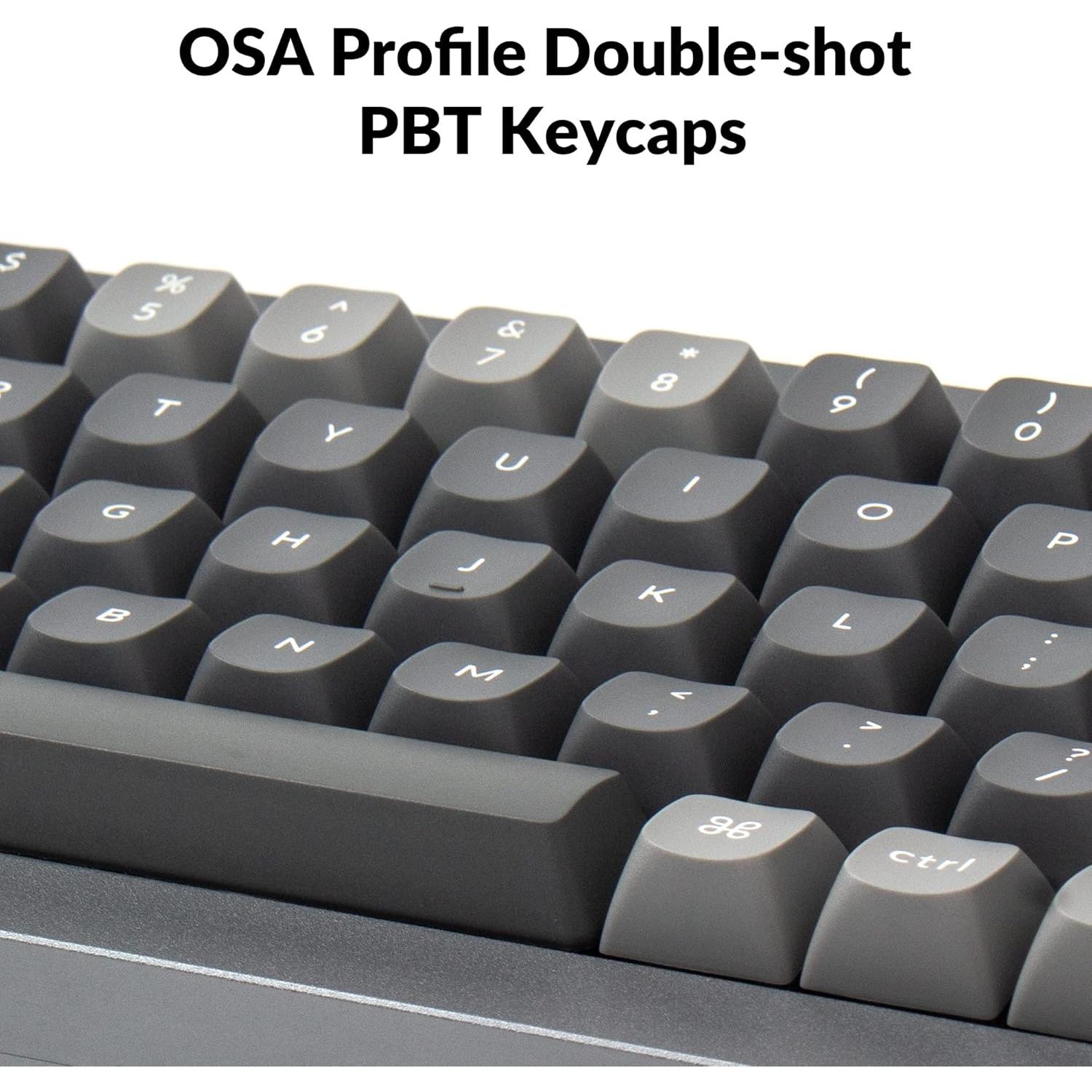 Teclado Mecánico Keychron Q7 70% Hot-Swappable RGB Gris