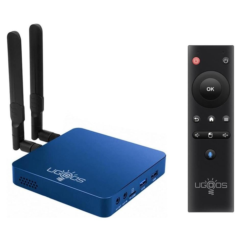 Ugoos UT8 PRO Android TV Box 8GB RAM 64GB 4K HDR WiFi 6