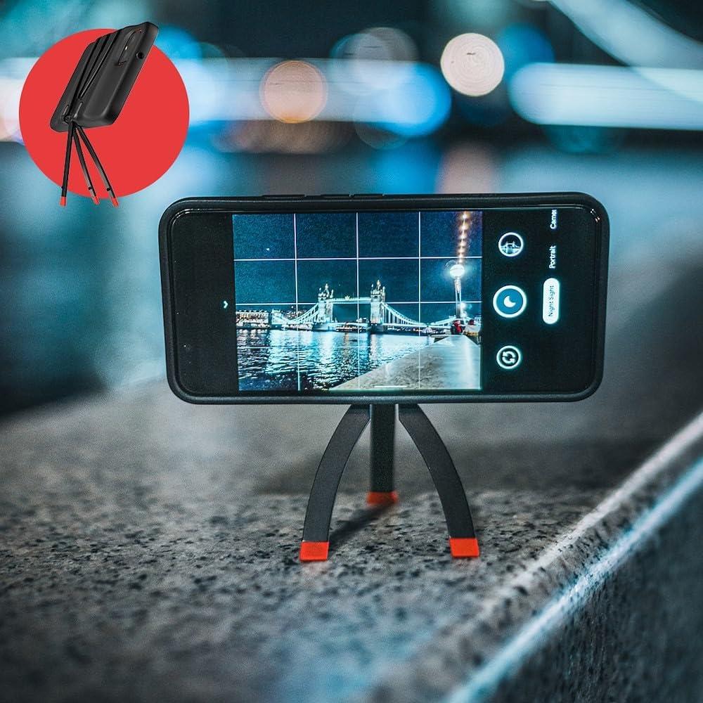 Funda Protectora Joby para Google Pixel 4 con Trípode Integrado