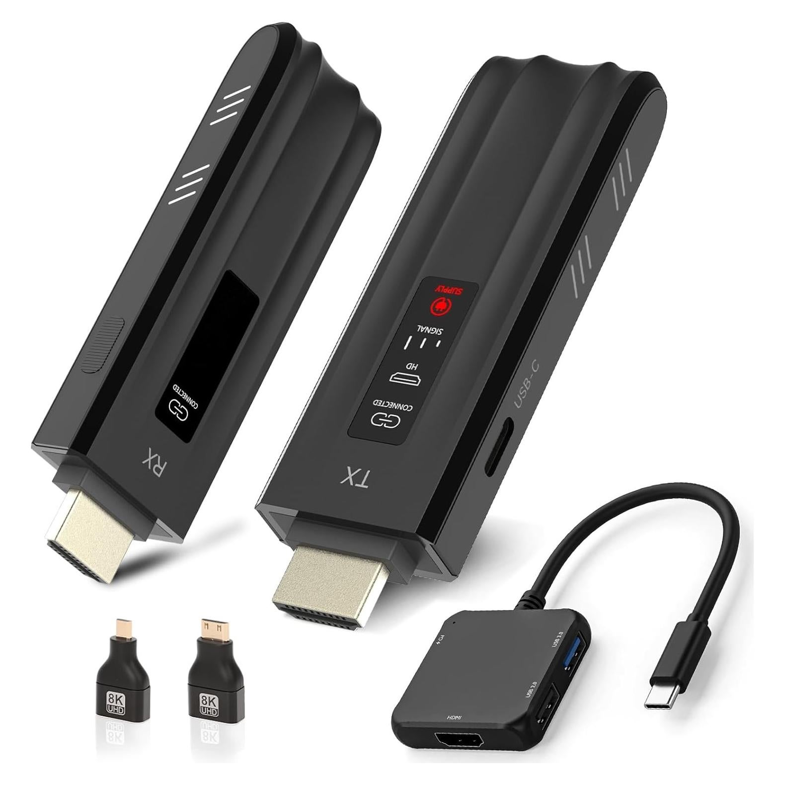 Transmisor y receptor HDMI inalámbrico Hillmod 4K 50m