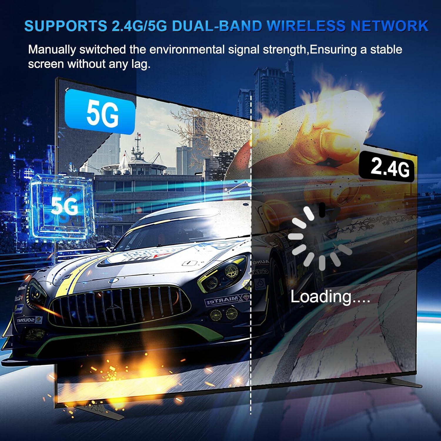 Transmisor y receptor HDMI inalámbrico Hillmod 4K 50m