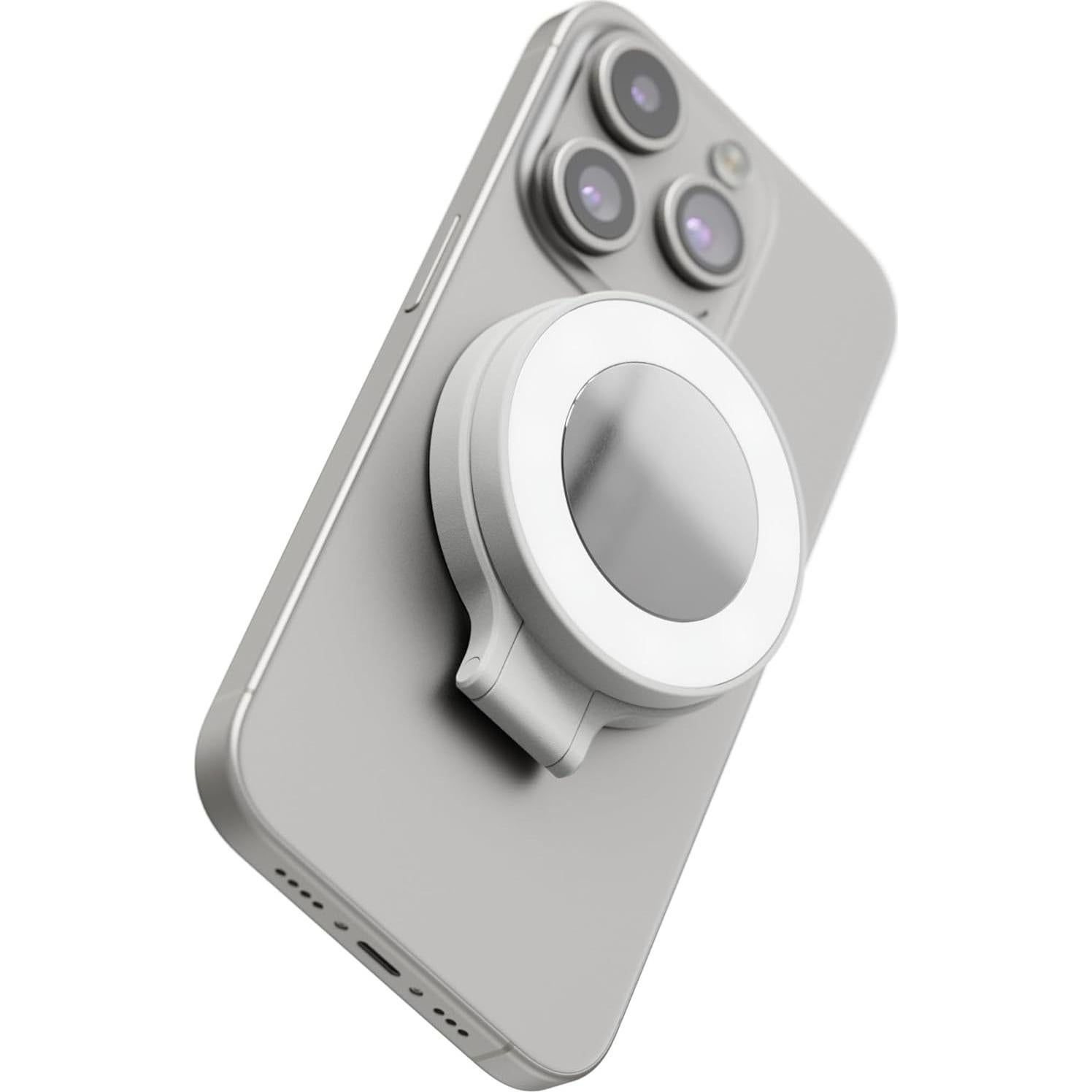 Luz de Anillo LED ShiftCam SnapPocket - 4 Brillos, Plegable