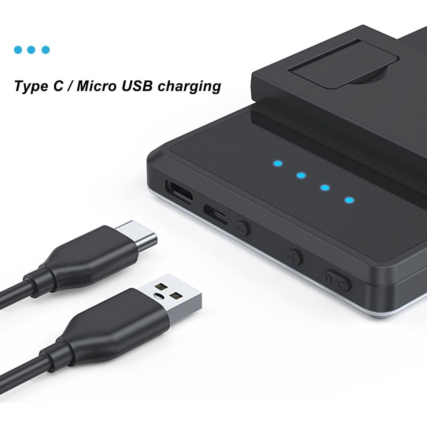 Luz de Video LED Gavigain Dimmable 2500K-9000K Recargable