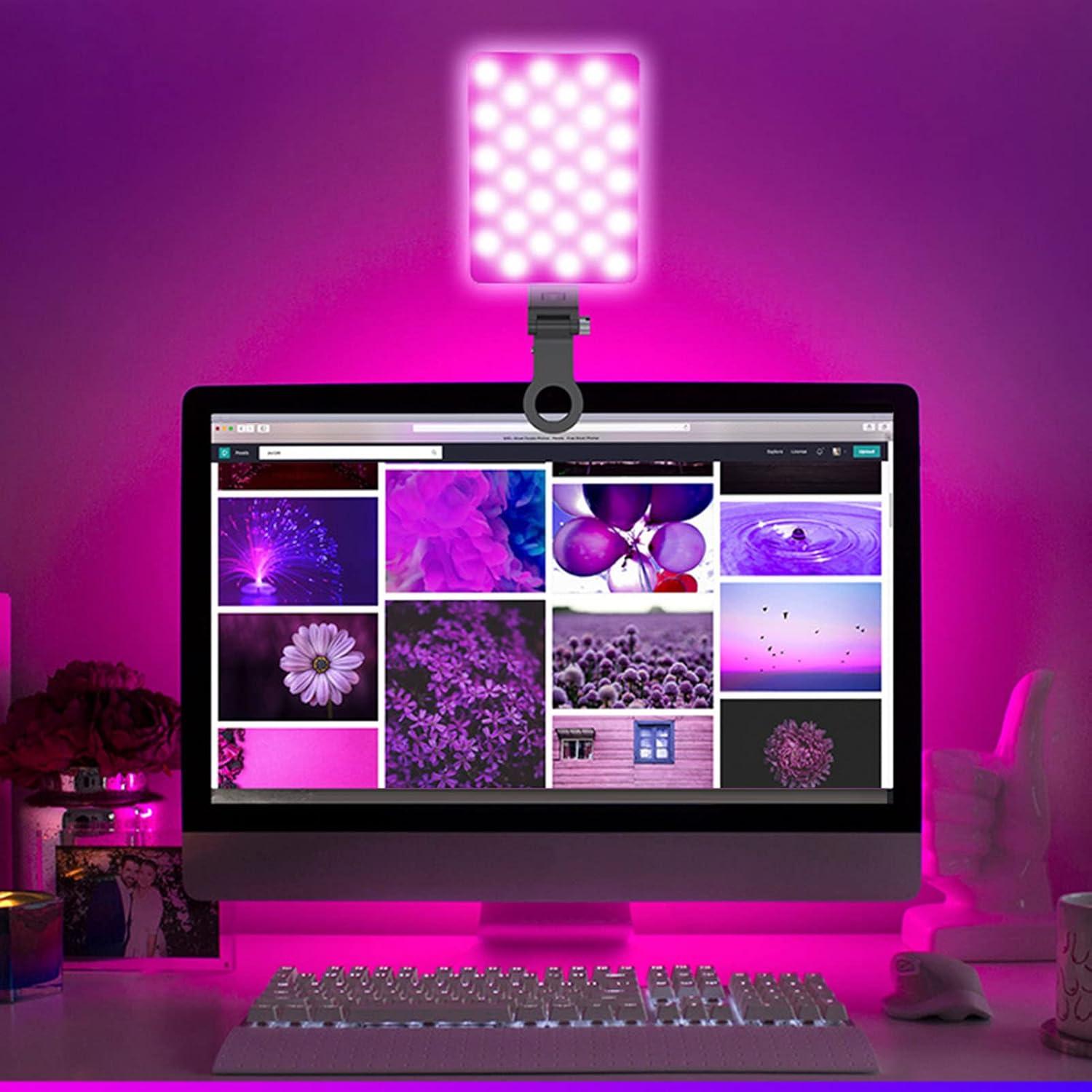 Luz de Video LED Gavigain Dimmable 2500K-9000K Recargable