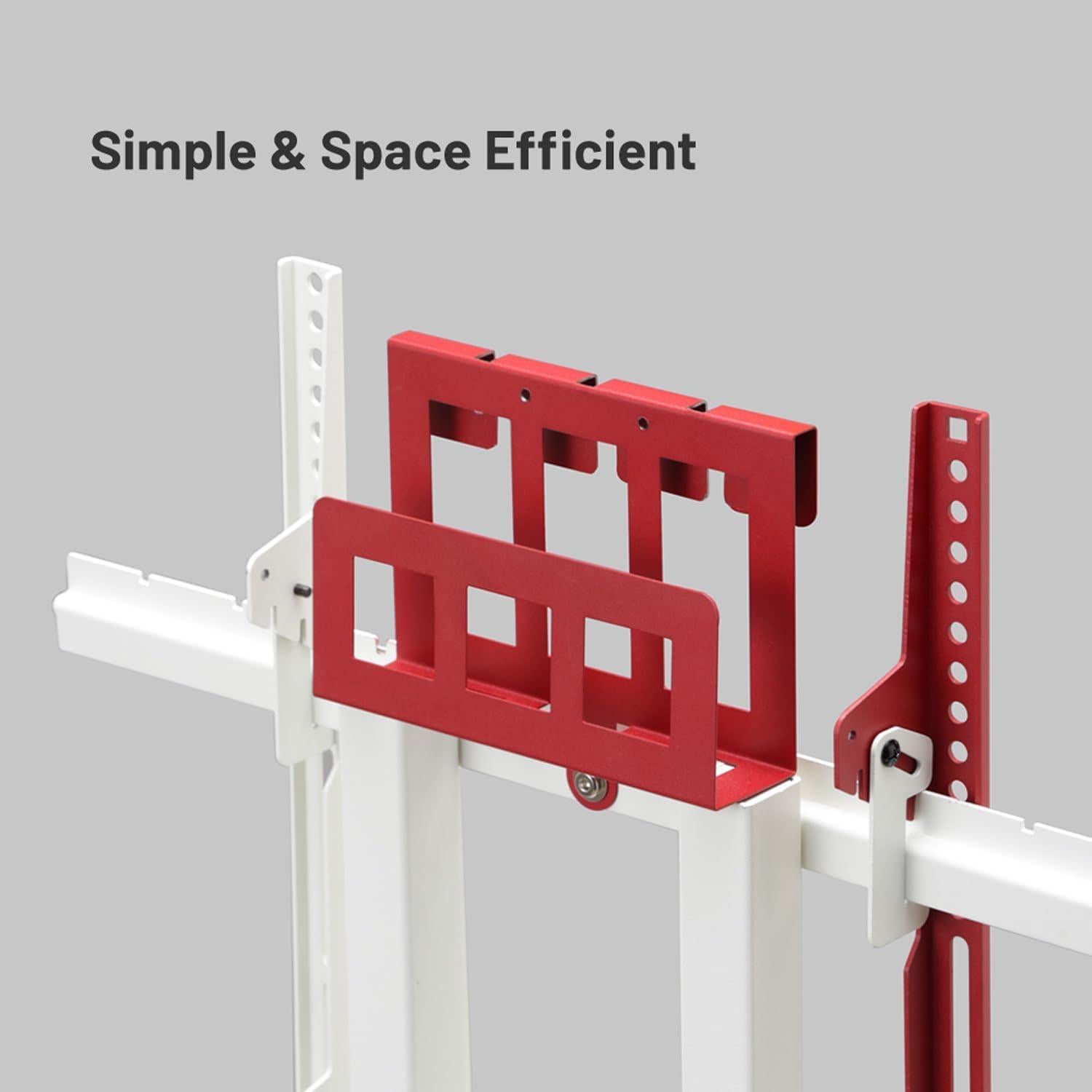 Soporte de Disco Duro HDD NAKAMURA para TV WALL - 19x6.5x17 cm
