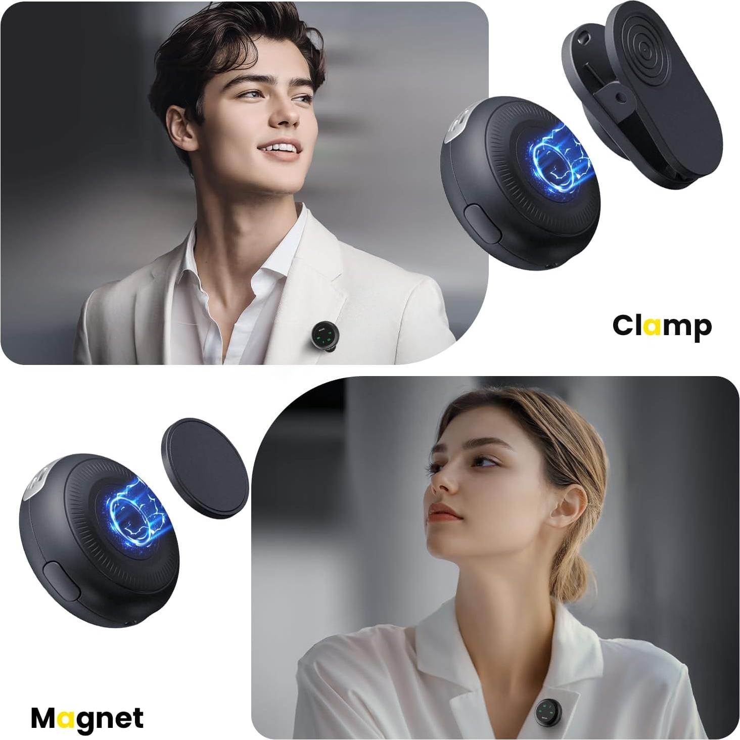 Micrófono Lavalier Inalámbrico K31Pro con Cancelación de Ruido AI