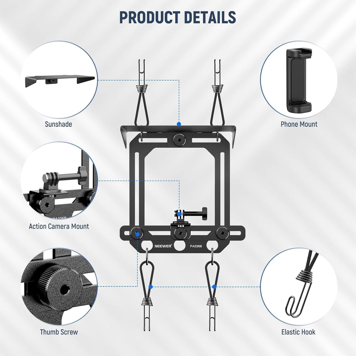 Montaje para Cerca NEEWER PA036B con Sombrilla y Soporte