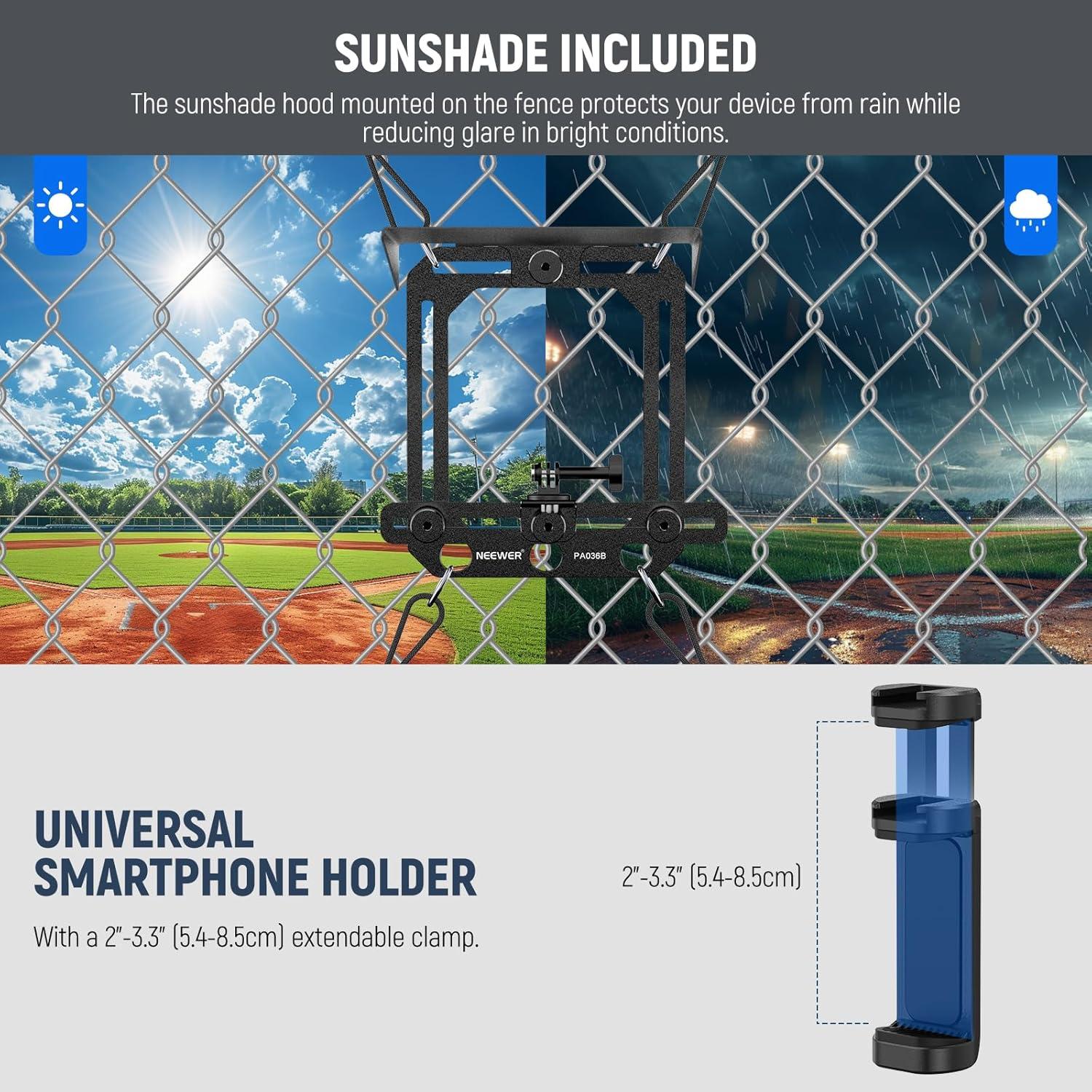 Montaje para Cerca NEEWER PA036B con Sombrilla y Soporte